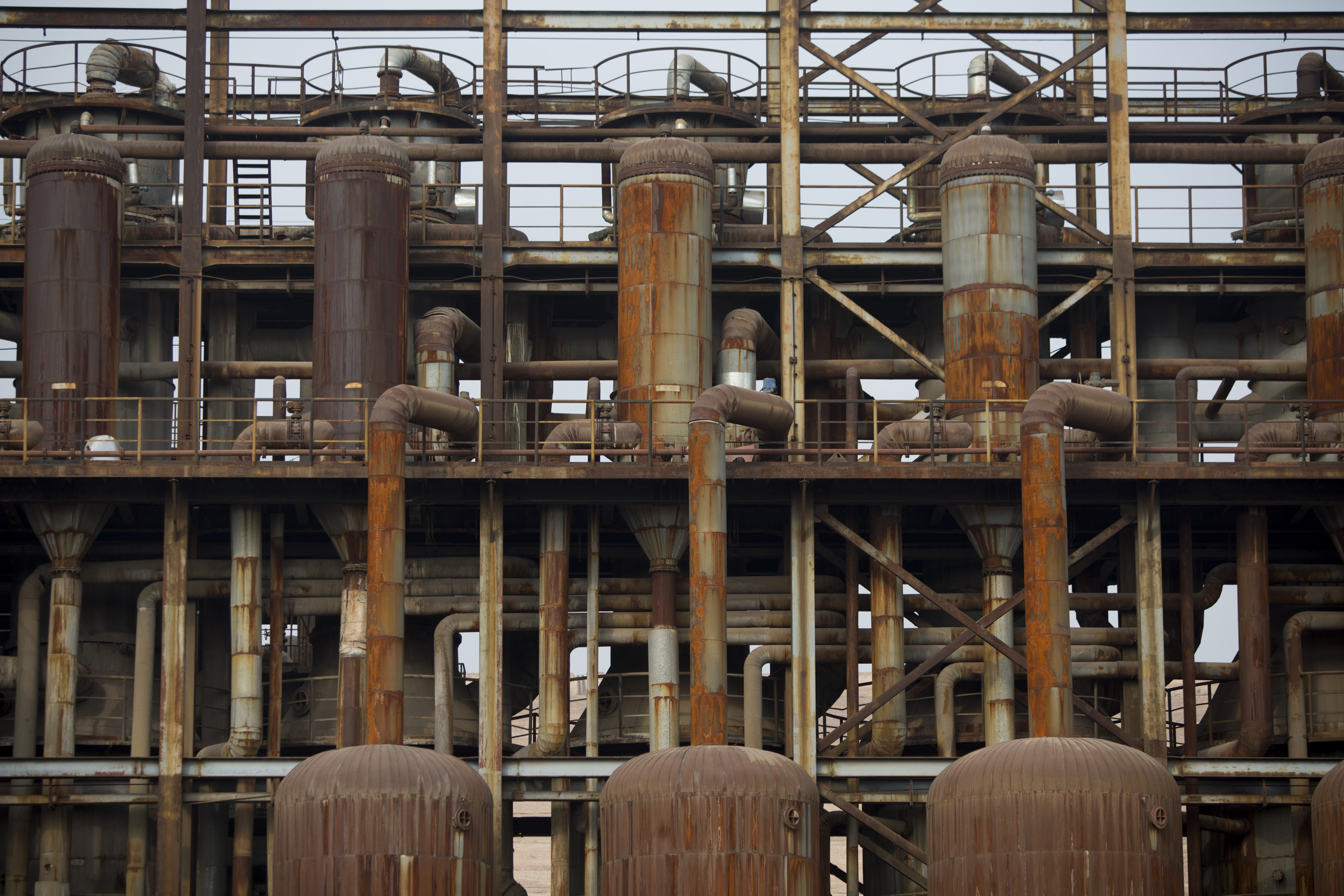 Chalco's aluminium smelting facility in China. Photo: Bloomberg