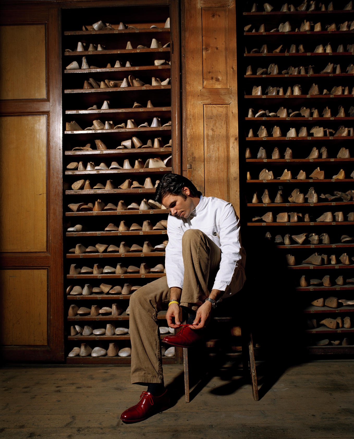 Markus Scheer, the seventh generation of Rudolf Scheer & Söhne, hand-carves all the wooden lasts. Photos: Peter Rigaud, Georg Mayer, Christopher Simon Sykes, Peter Schweiger, Martin Stöbich