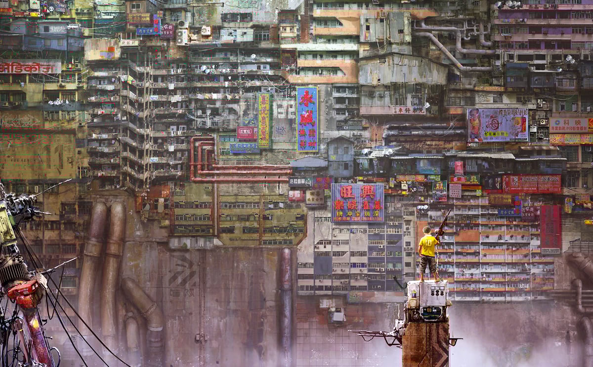 Apocalypse Kowloon: artist creates dystopian world based on