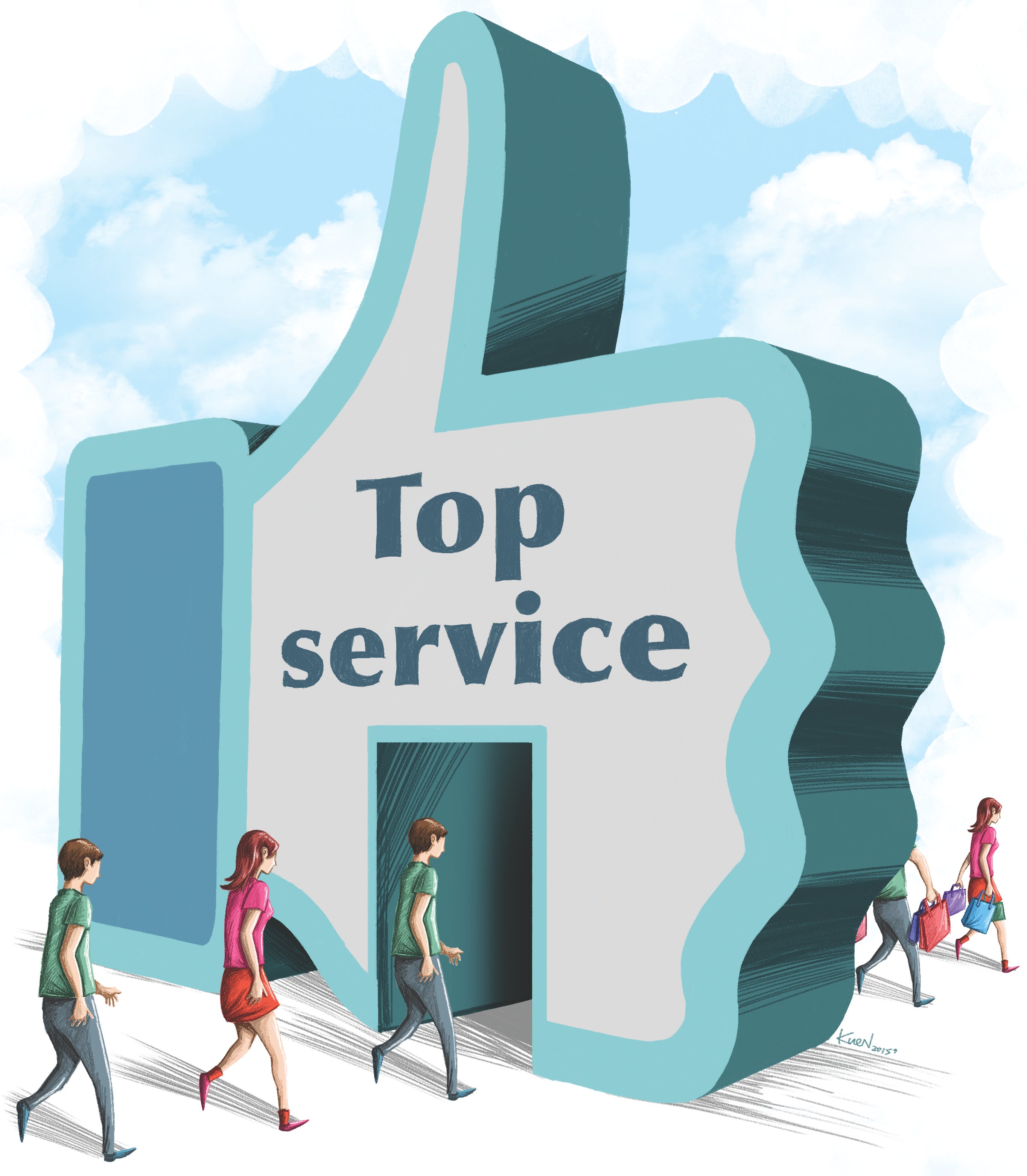 It is only a matter of time before retailers with a better service culture show up on Asian shores.