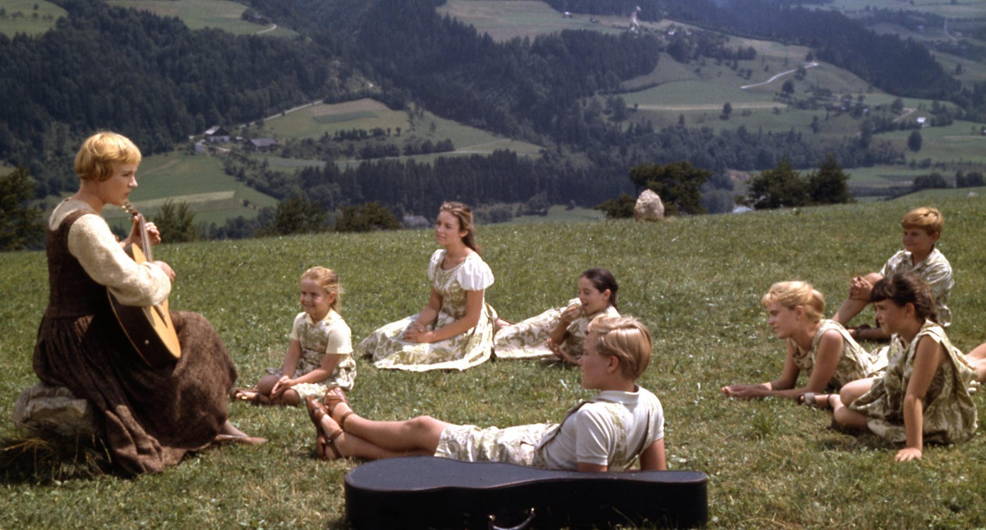 "Let's start at the very beginning," Julie Andrews sings in this scene from The Sound of Music. The star thought the musical "might be a success".