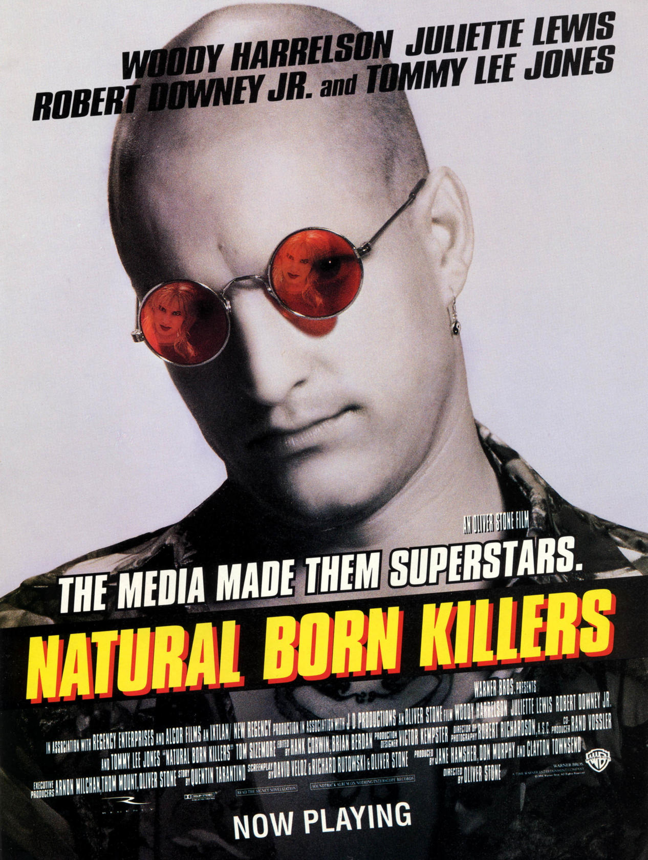 Natural Born Killers fused the competing visions of Oliver Stone and Quentin Tarantino.
