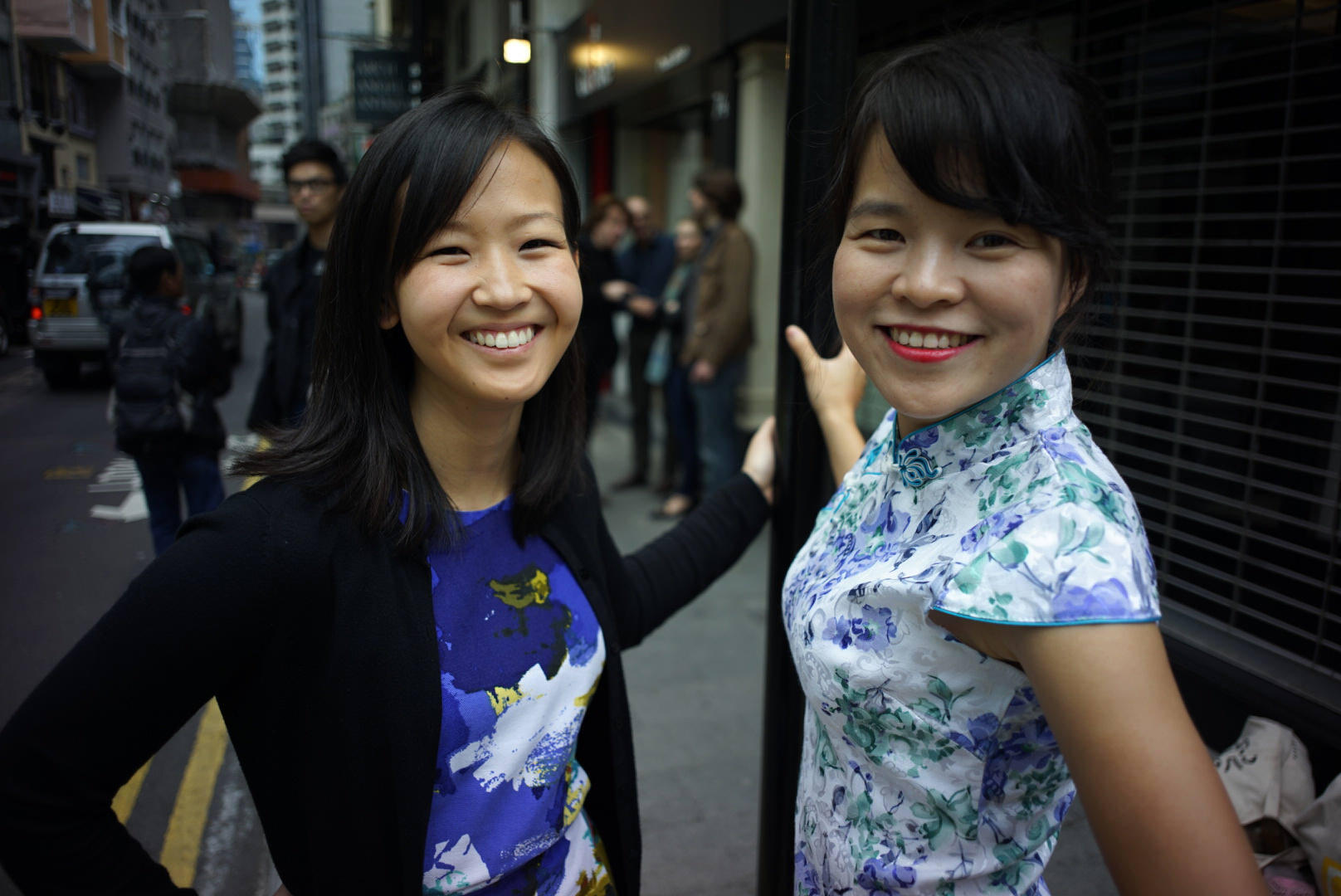 WE Club founders Haley Meng (left) and Candy Tang.
