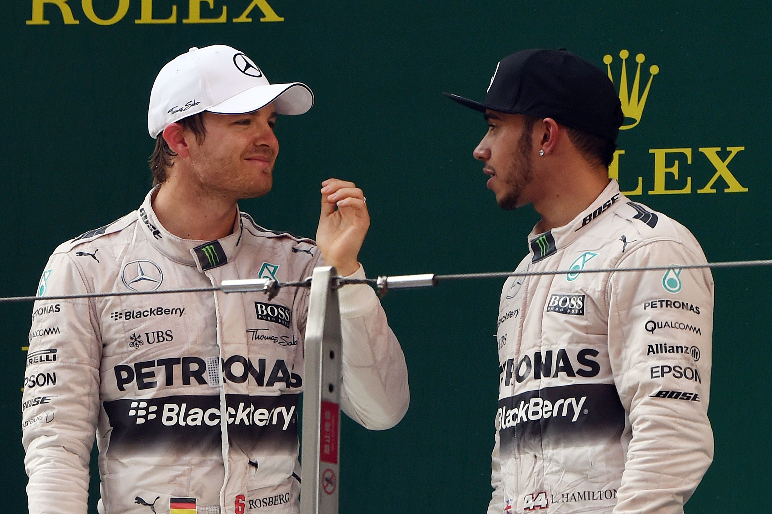 Lewis Hamilton will renew his rivalry with Mercedes teammate Nico Rosberg in the Bahrain desert this weekend. Photo: AFP