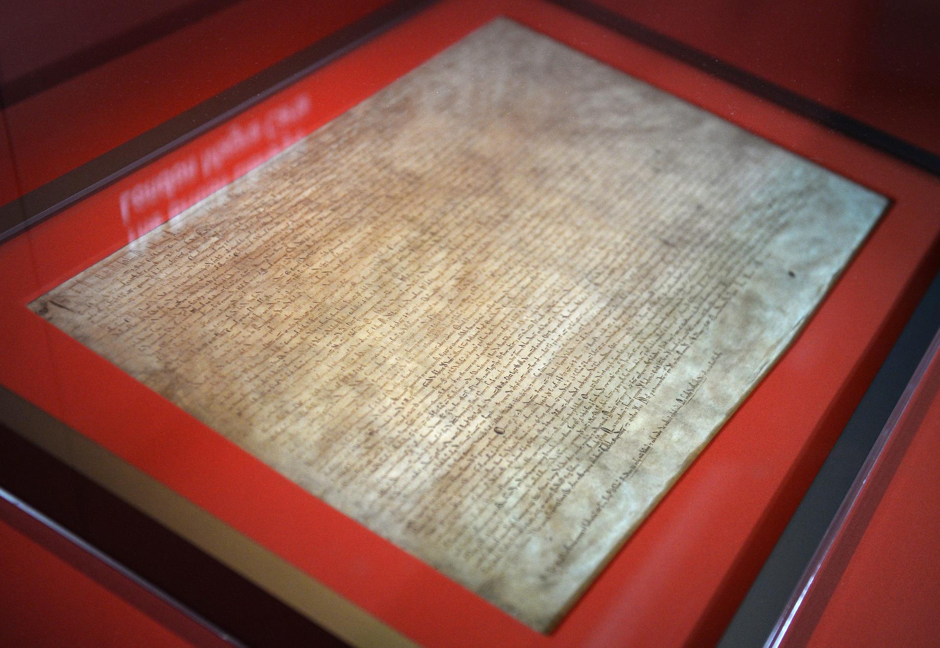The Magna Carta still inspires constitution drafters. Photo: EPA