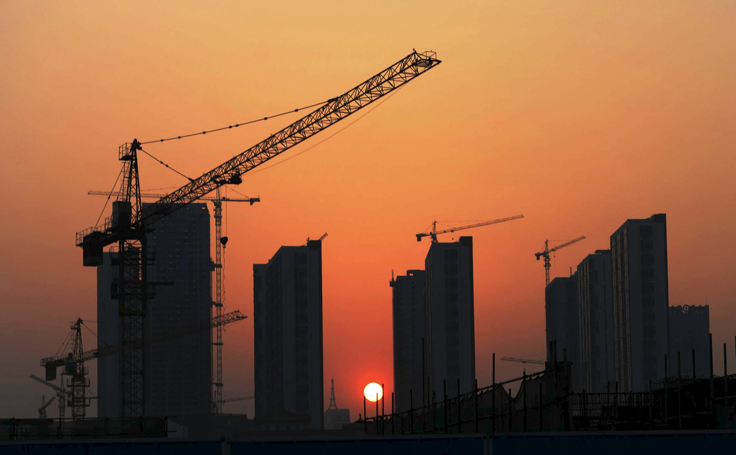 Is the sun really setting on China's economy? Photo: Reuters