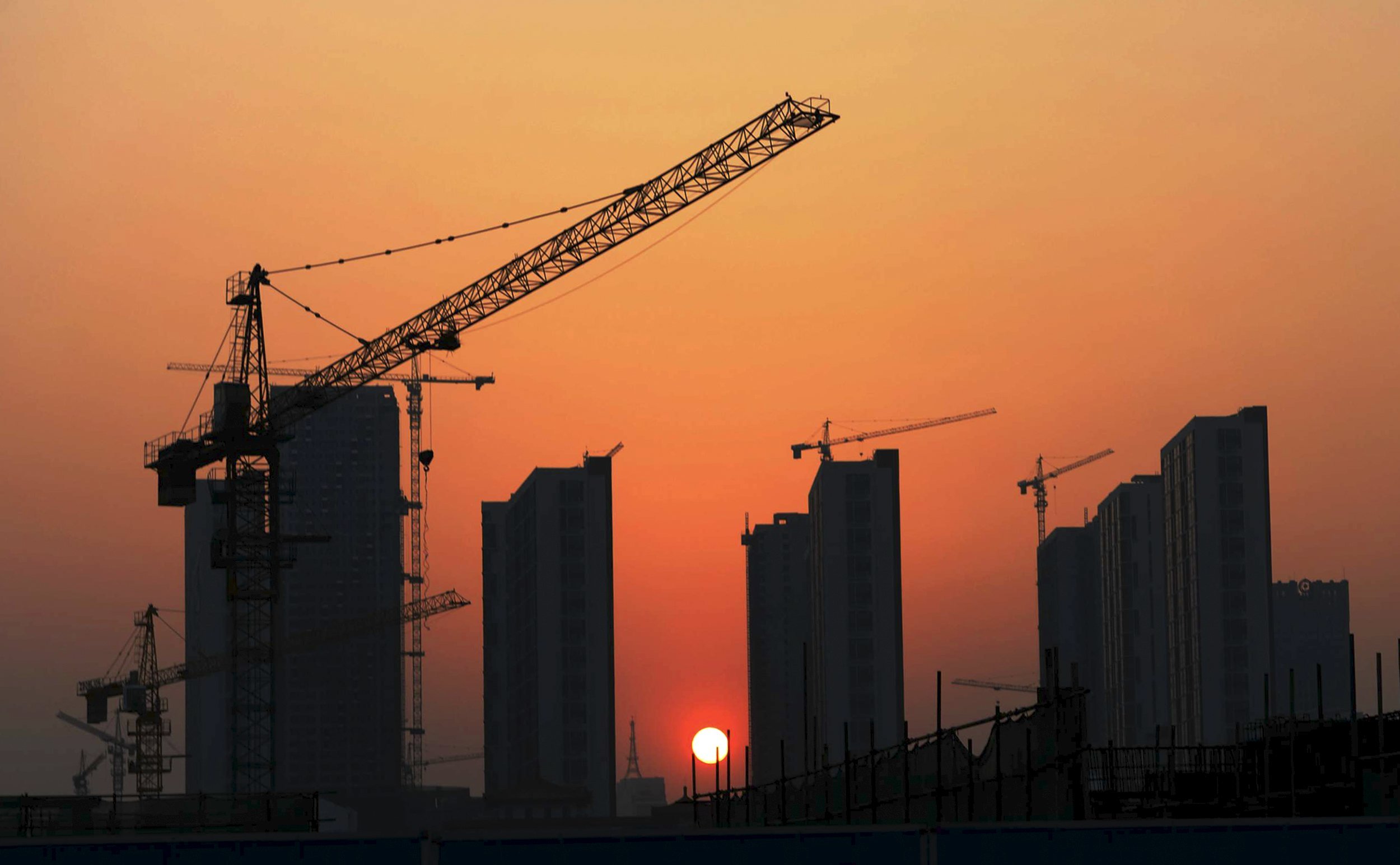 Is the sun really setting on China's economy? Photo: Reuters