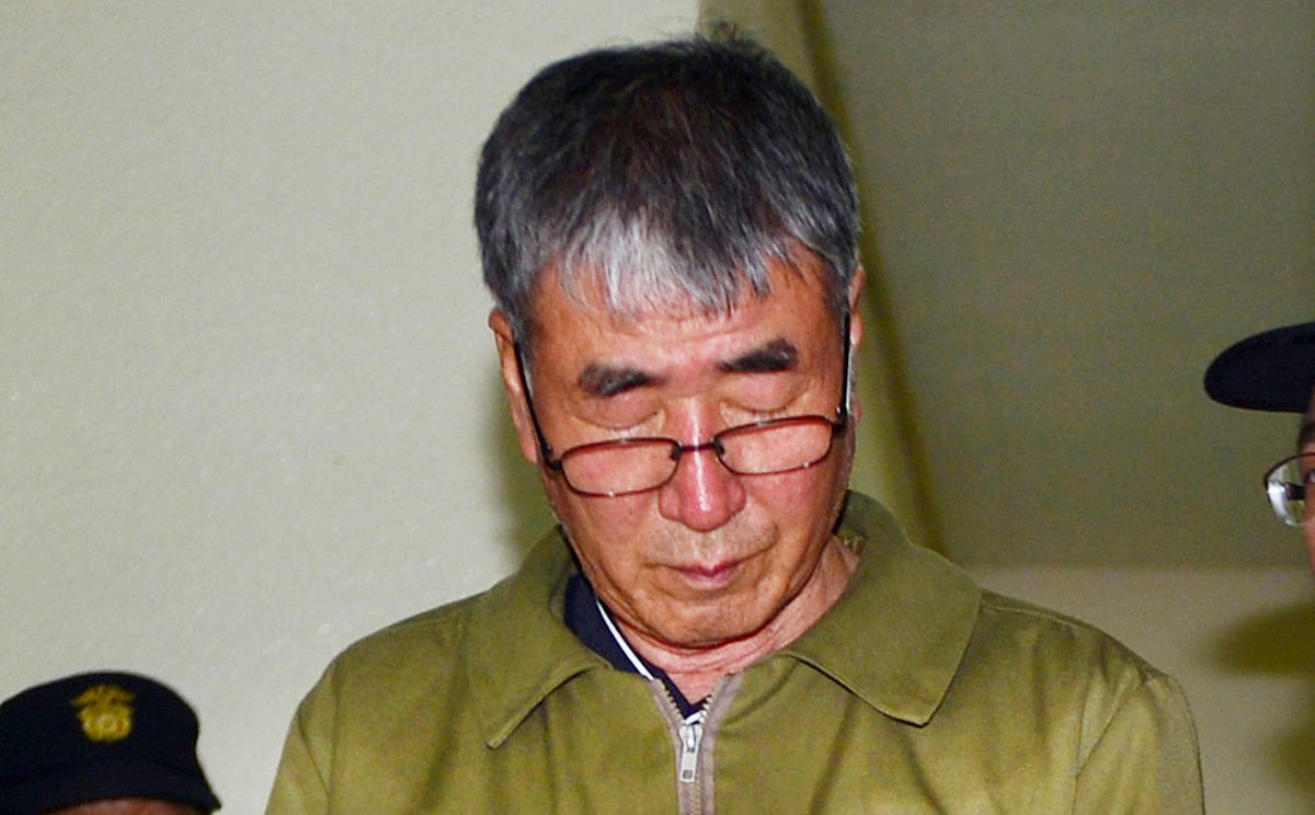 Lee Joon-seok, the captain of the sunken South Korean ferry Sewol, was jailed for negligence and abandoning passengers. Photo: AP