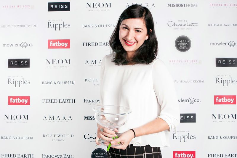Lucy Freedman, creator of Blog Lucy Will Show You - Editor Choice Winner at the Amara Interior Blog Awards 2014