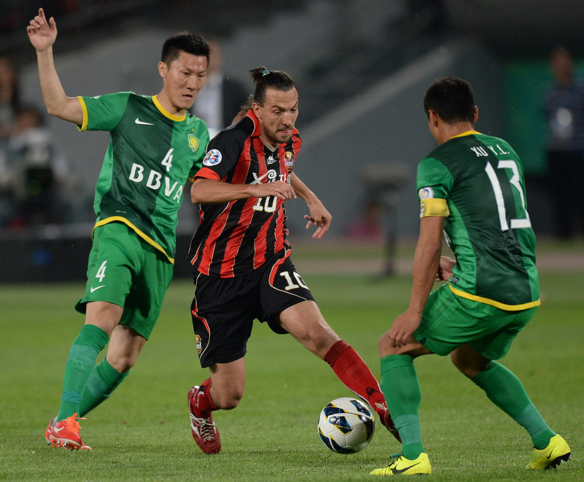 Dejan Damjanovic, pictured during his FC Seoul days, will be the key for Beijing Guoan. Photos: Xinhua