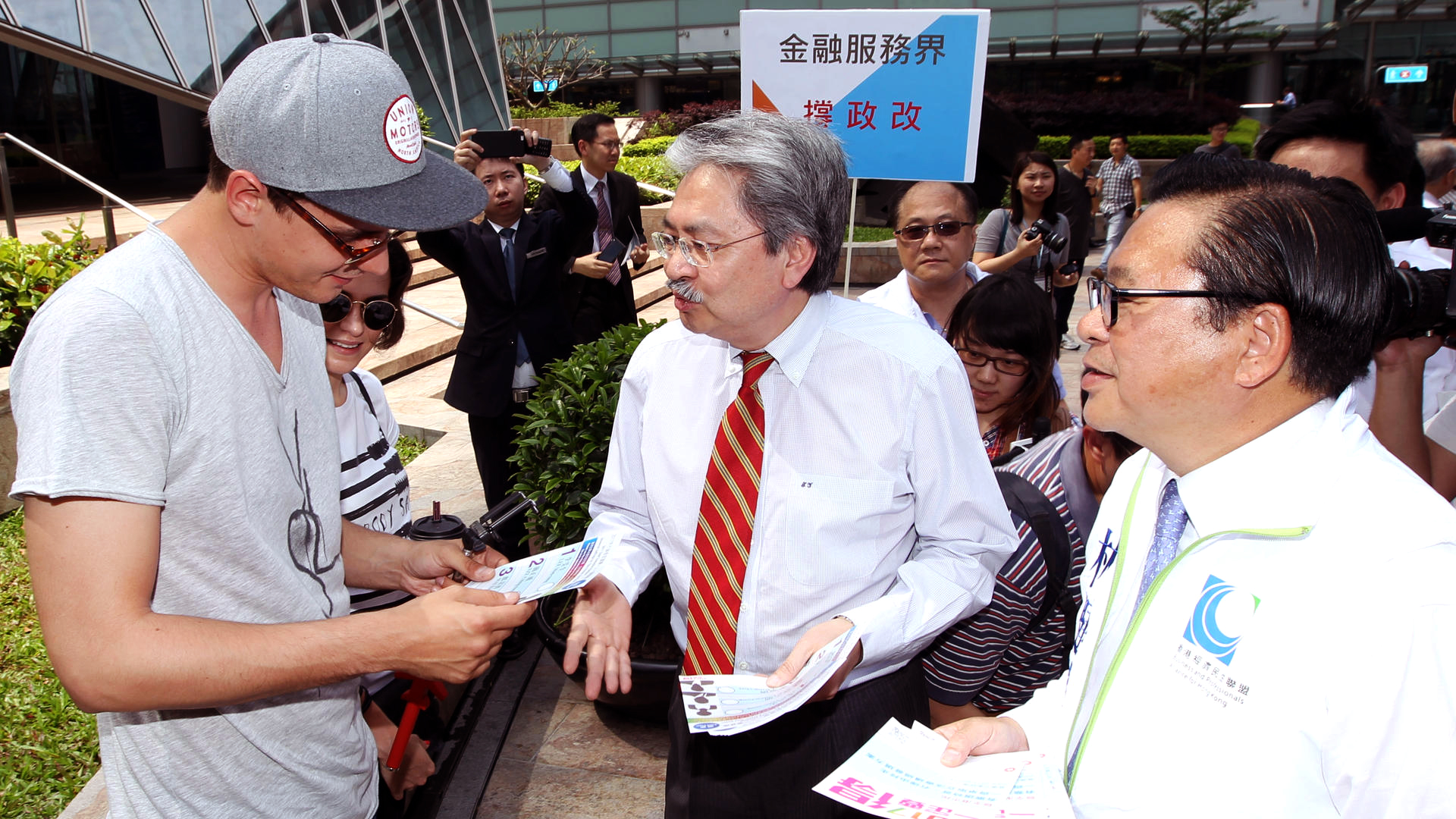 John Tsang insists the promotion drive will continue. Photo: Franke Tsang