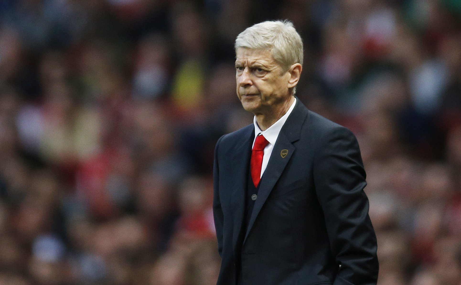 Arsene Wenger was unable to accept defeat gracefully. Photo: Reuters