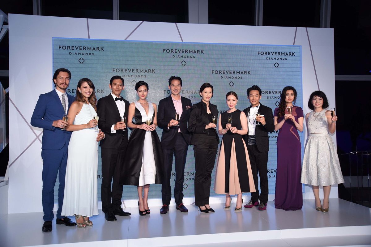 A star-studded opening hosted by Nancy Liu, Forevermark’s Asia Pacific President.