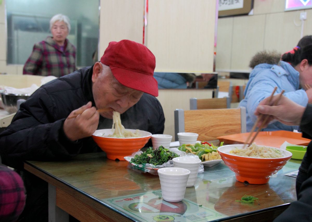 A bowl of noodles is a popular dish in Zhengzhou. Photo: ImagineChina