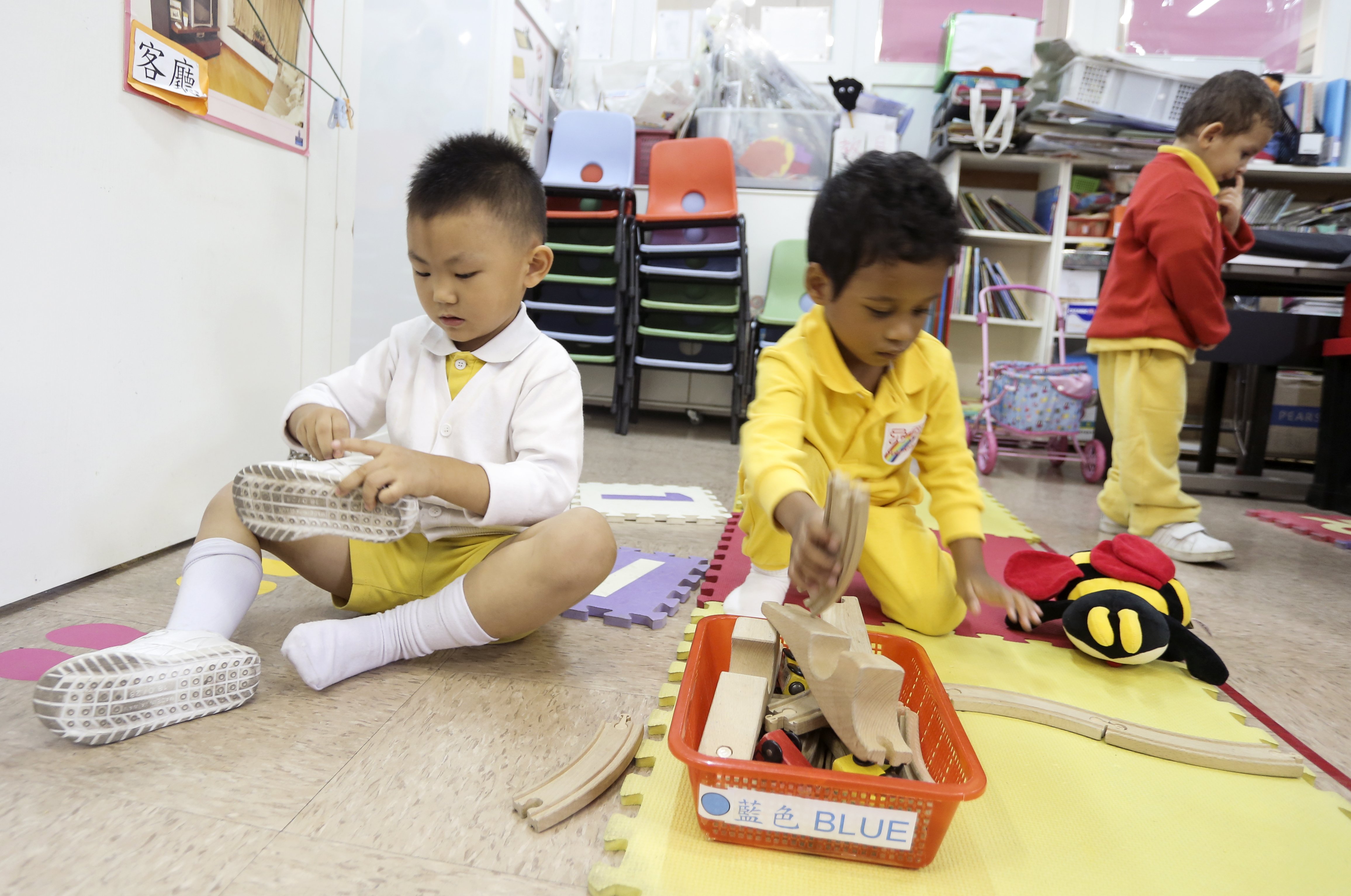 Kindergartens offer a safe and loving environment to nurture young children emotionally and intellectually. Photo: Paul Yeung