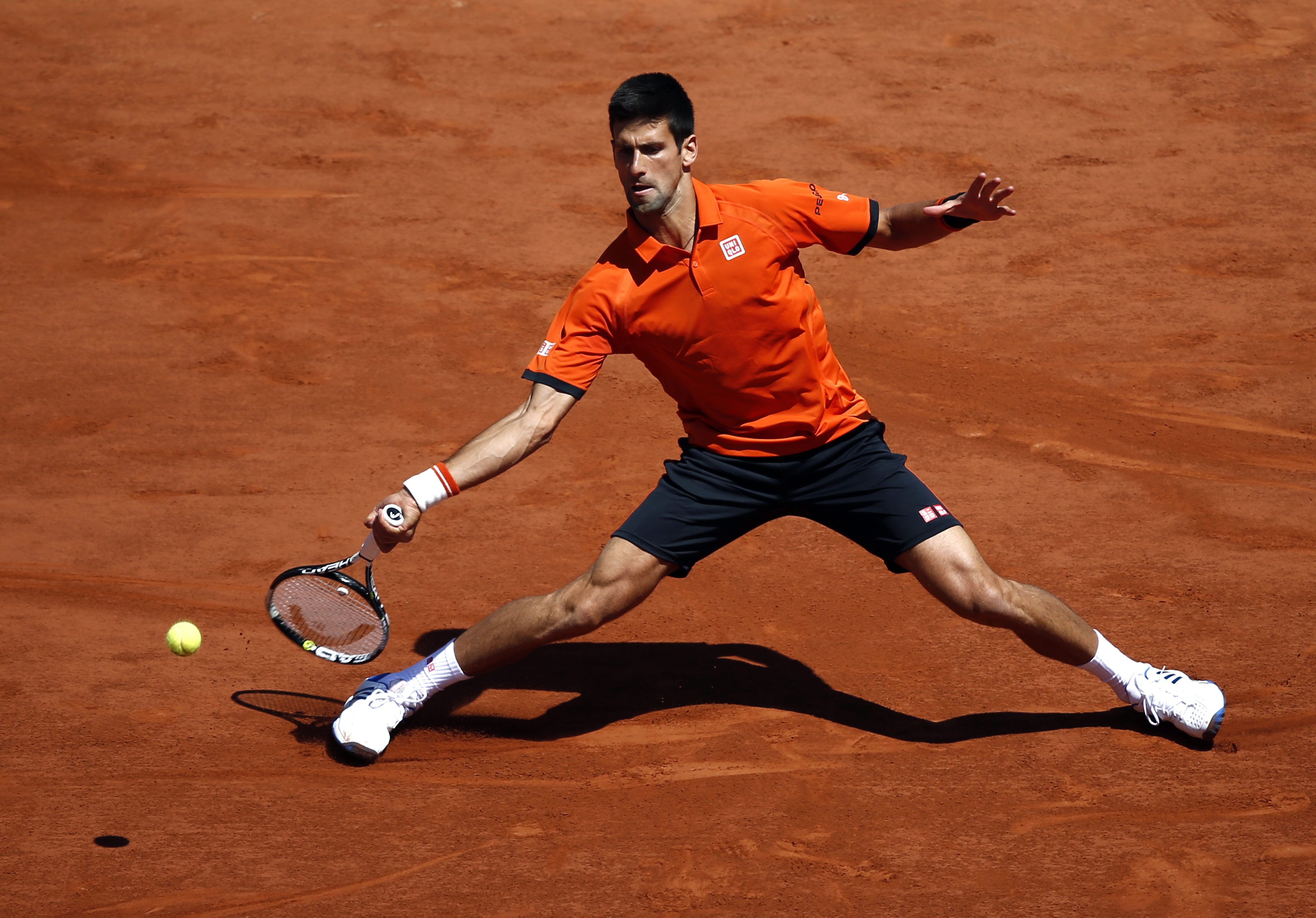 Djokovic will play Stan Wawrinka in the French Open final. Photo: EPA