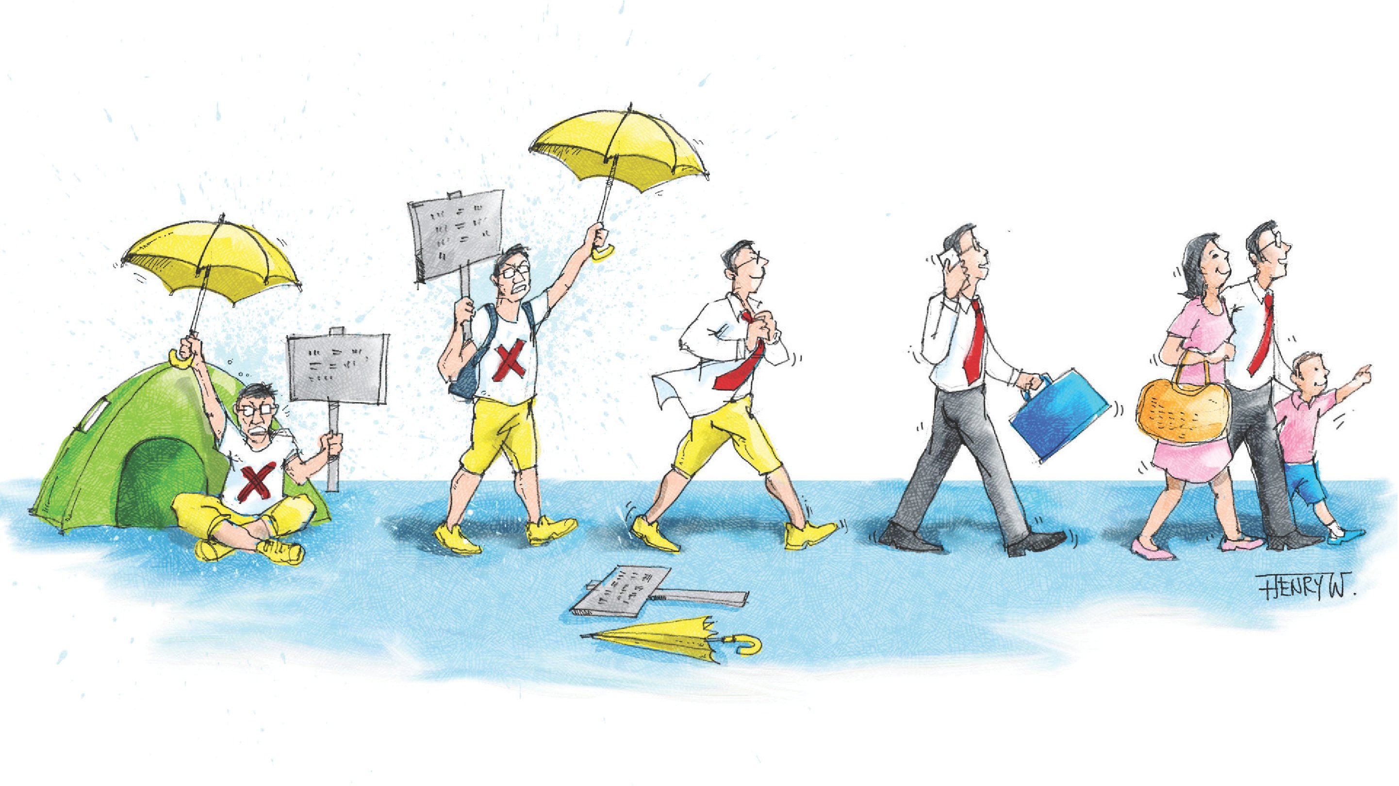 Hong Kong stands ready to benefit from the opportunities now available, but only if it is resourceful. Opportunity waits for nobody.
