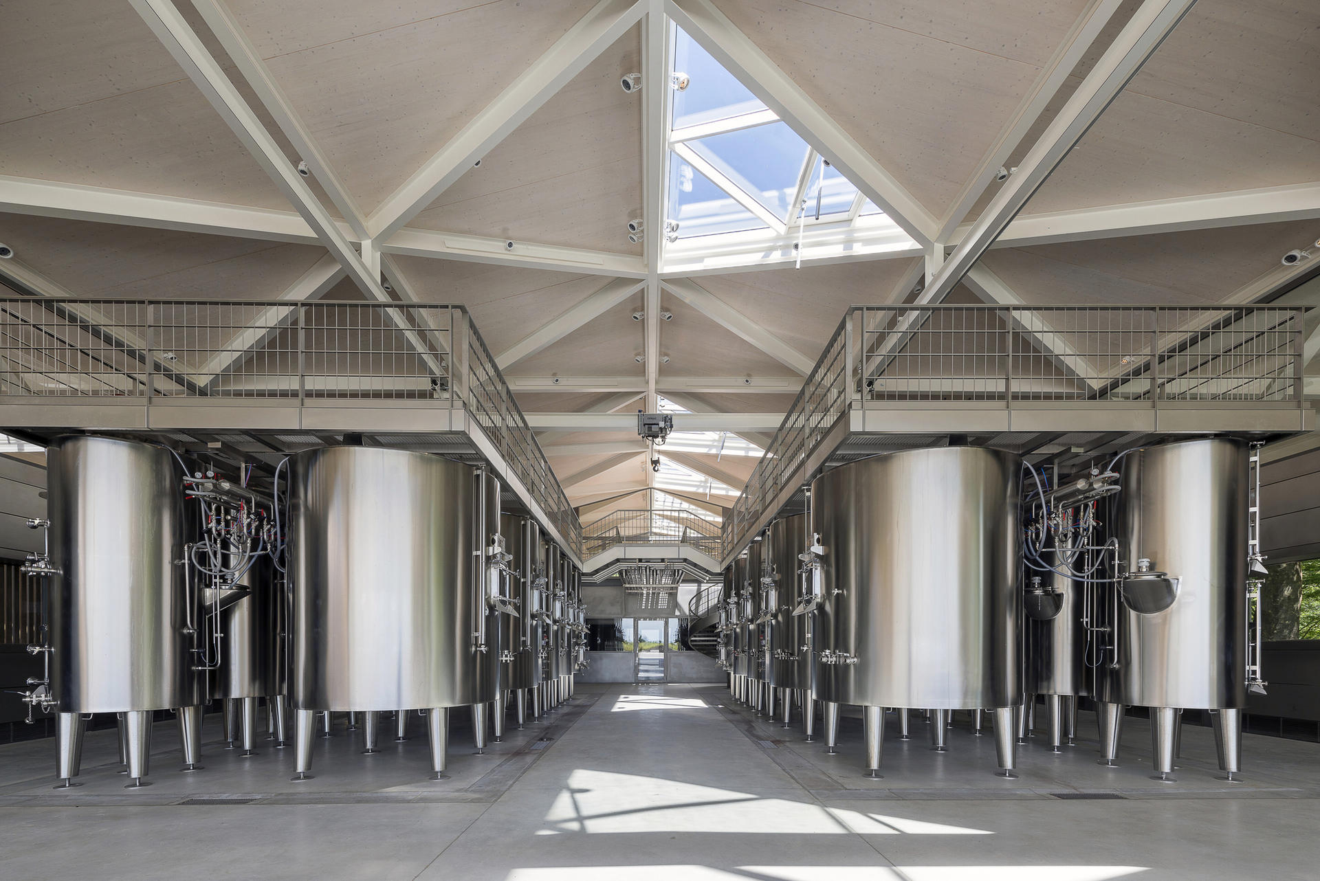 Norman Foster designed the new cellars at Chateau Margaux.