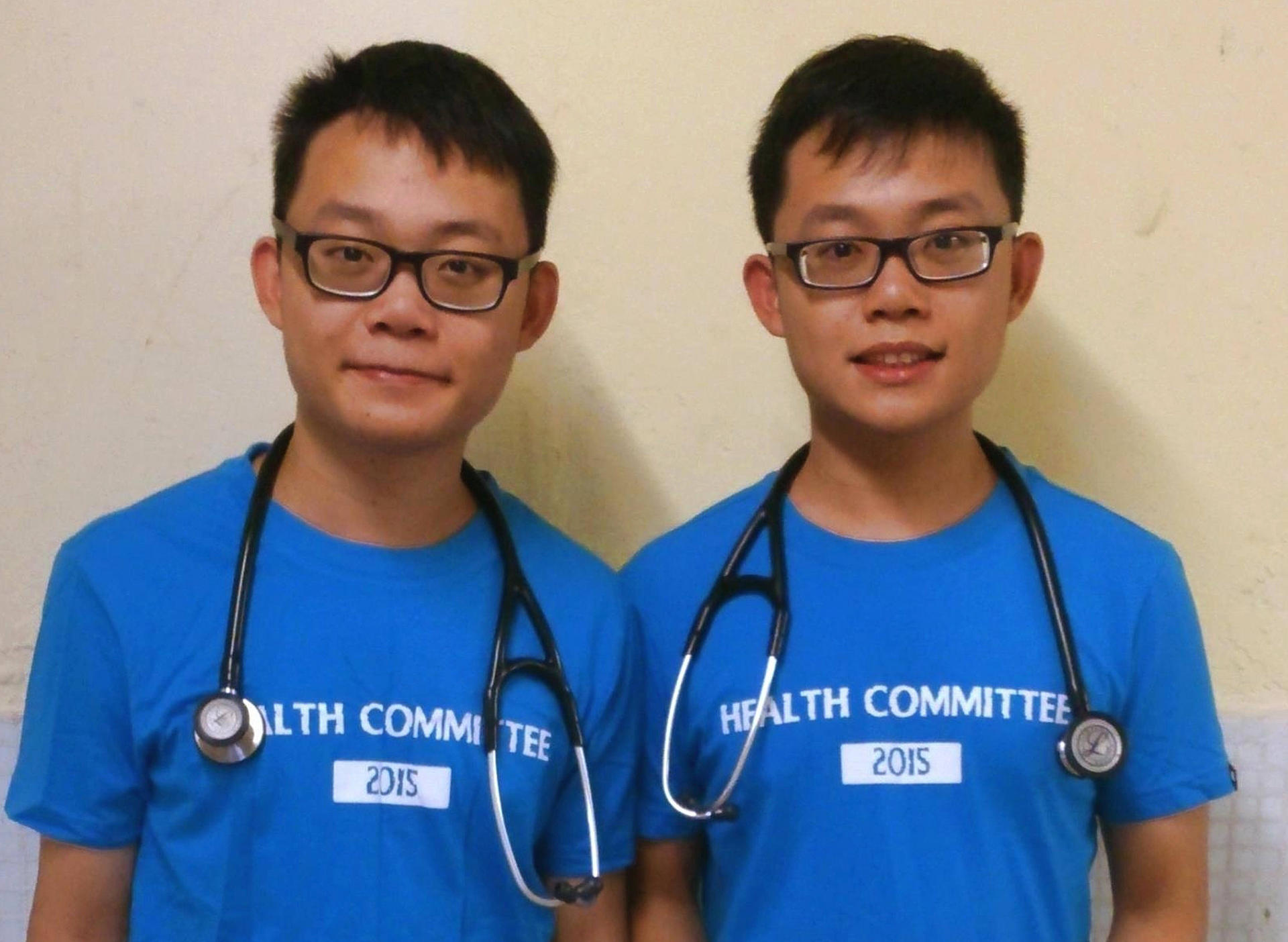 Twins Oasis Yip (left) and Kelvin Yip. Photo: SCMP Pictures