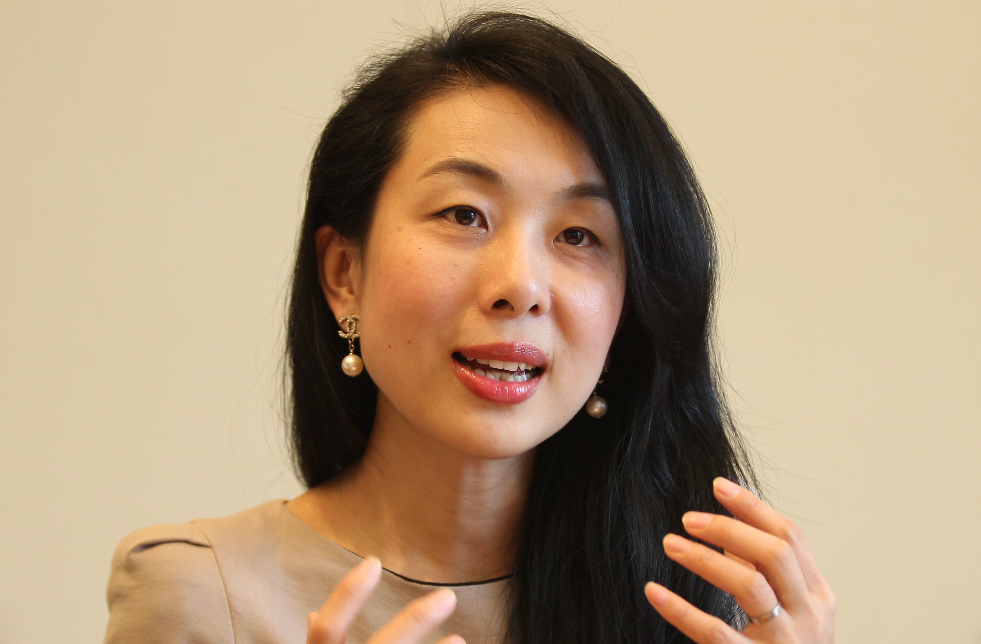Karen Chen, president of UBS (China) Limited. Photo: Simon Song
