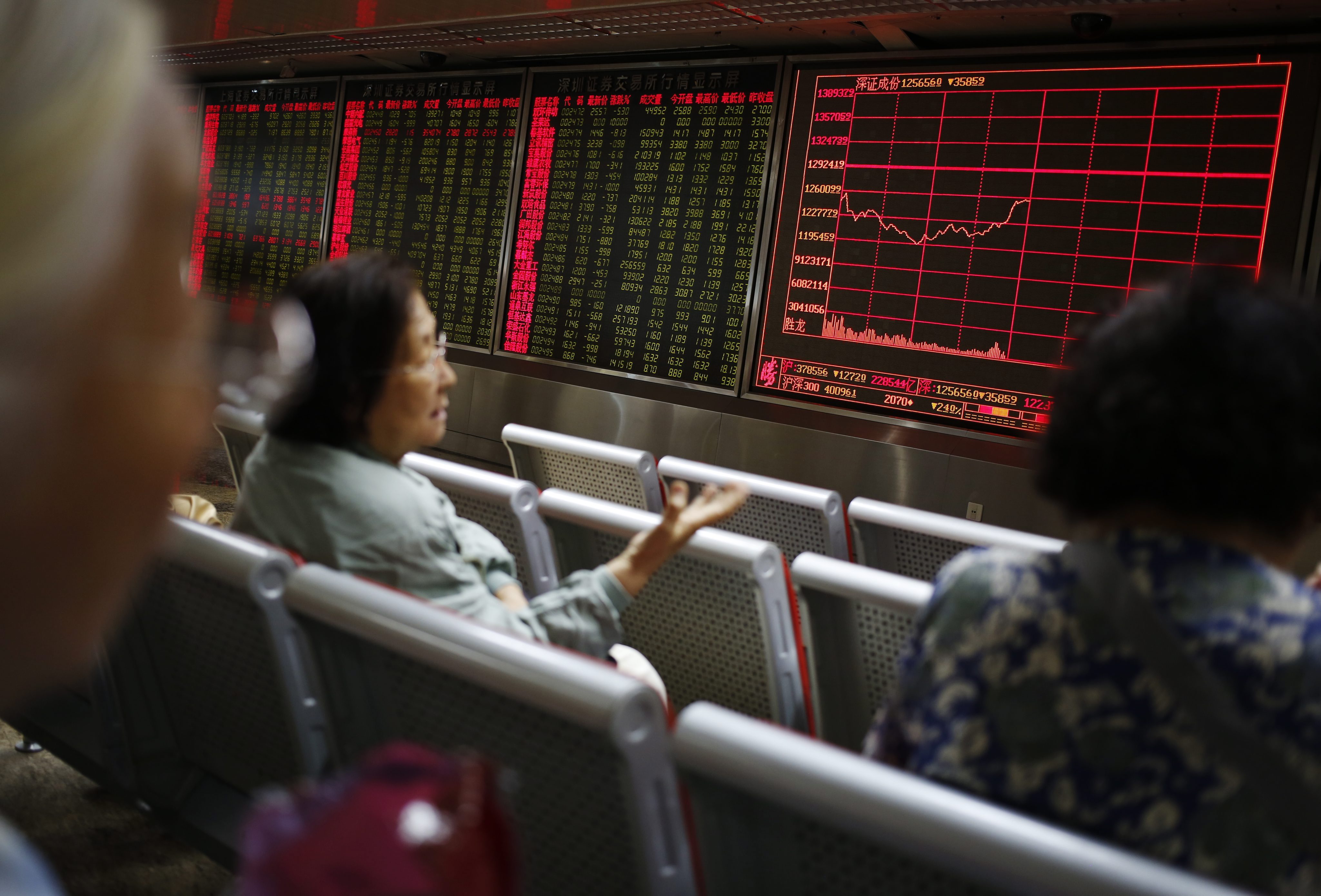 Investors face the prospect of fresh falls today if Beijing initiatives to support the volatile market fail to restore confidence. Photo: EPA