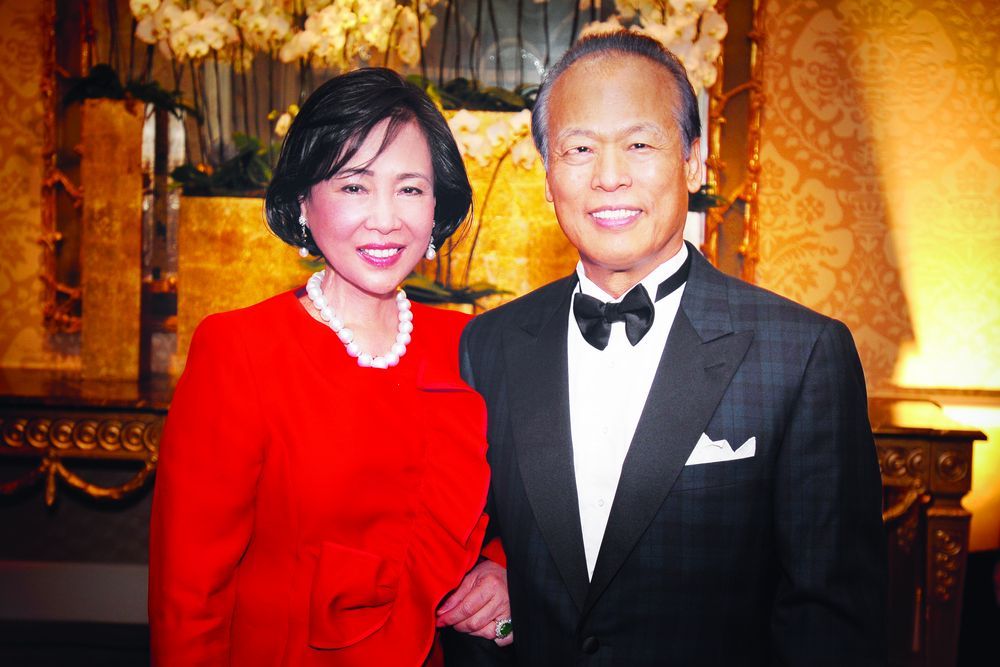 (From left): Dr Oi-Lin Chen, president, and Dr Tei-Fu Chen, chairman of the board