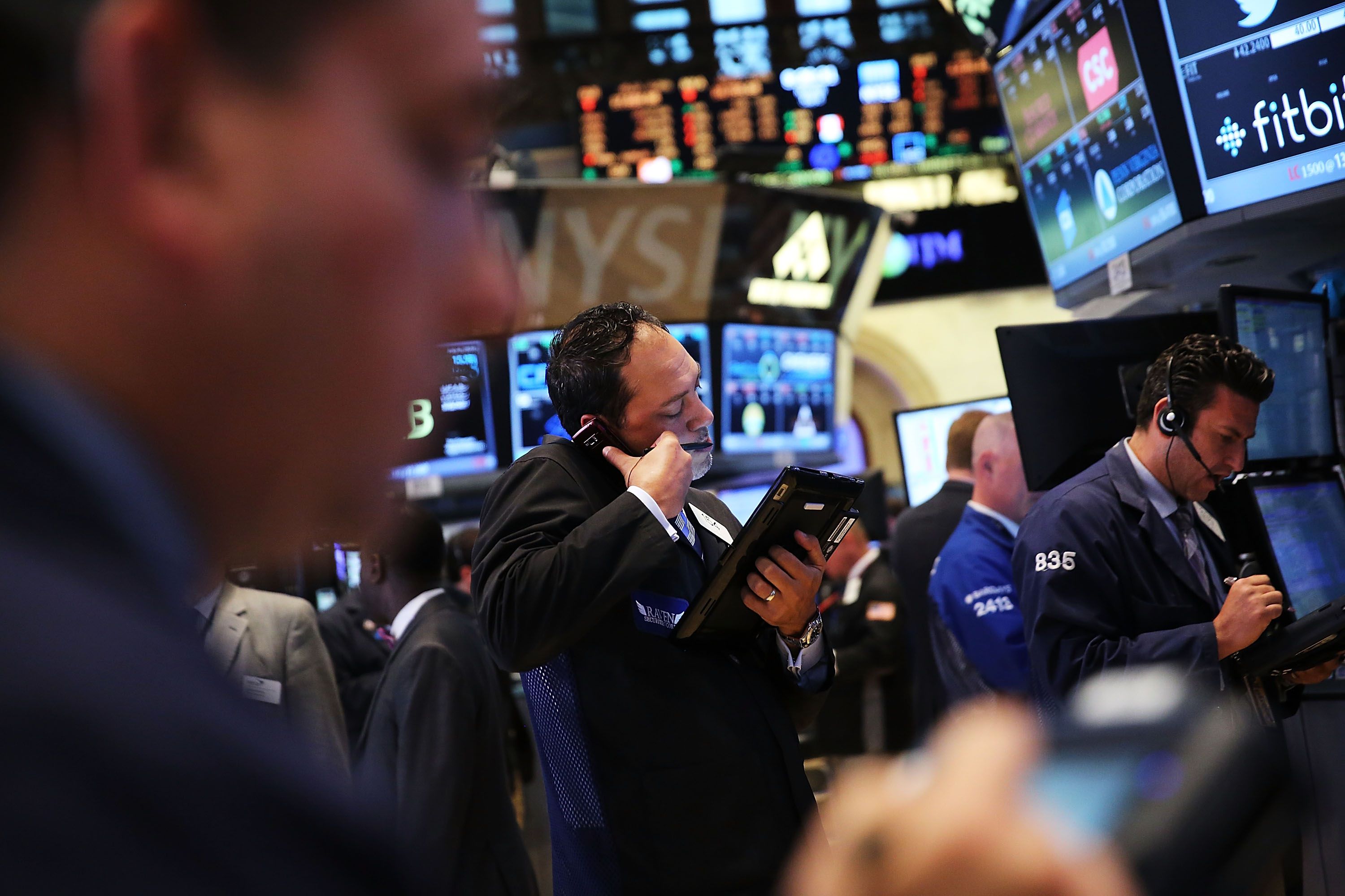 Chinese tech stocks listed on the New York Stock Exchange have lost some of their lustre in recent days. Photo: AFP 