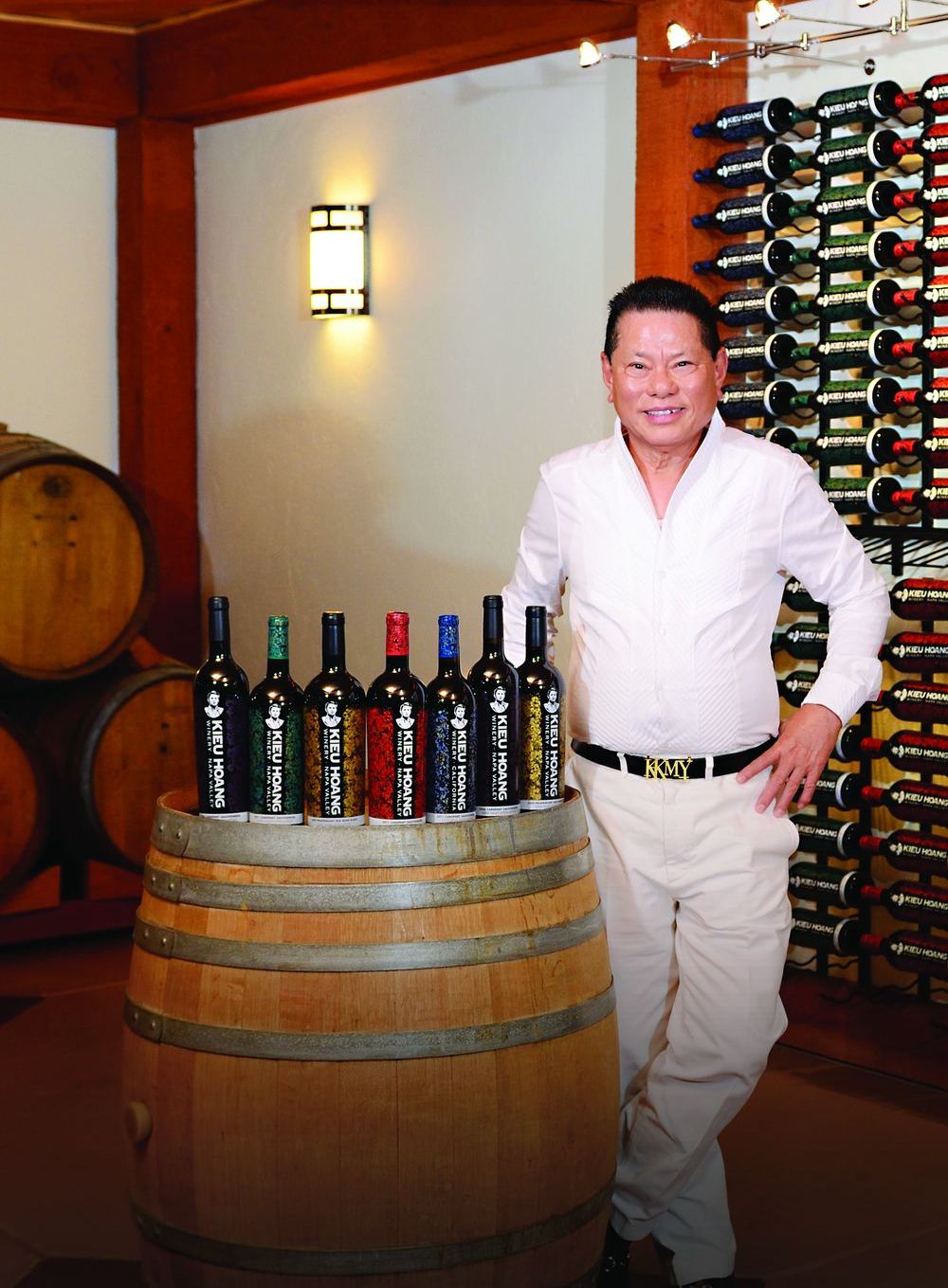 Kieu Hoang, chairman, president and CEO of Kieu Hoang Winery