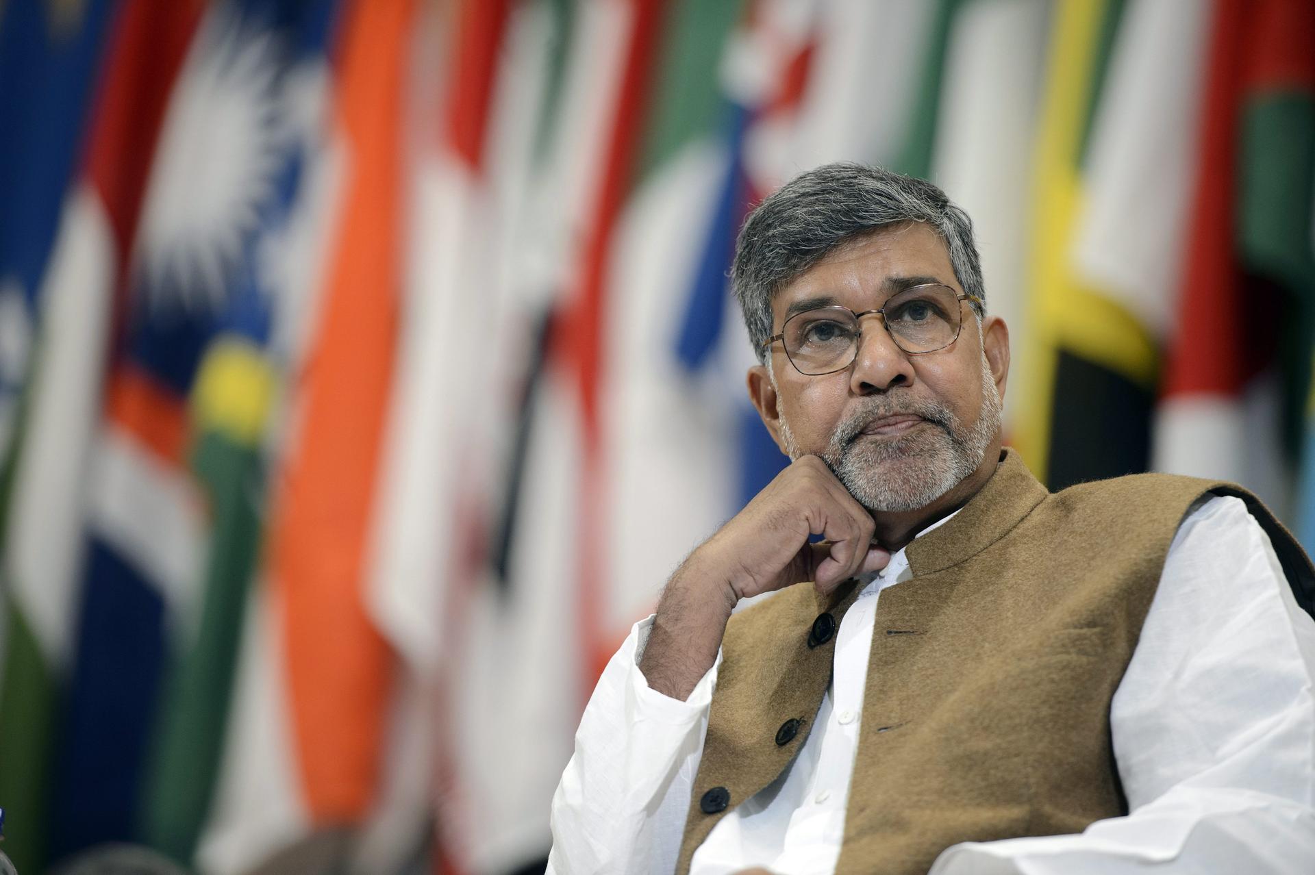 Indian child rights activist Kailash Satyarthi. Photo: EPA