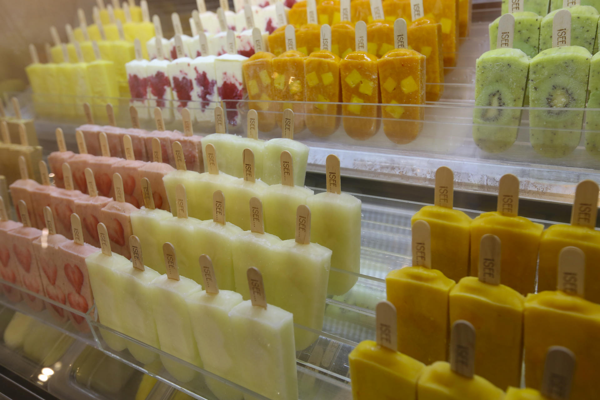 I See I See's many ice lolly flavours. Photos: Edmond So