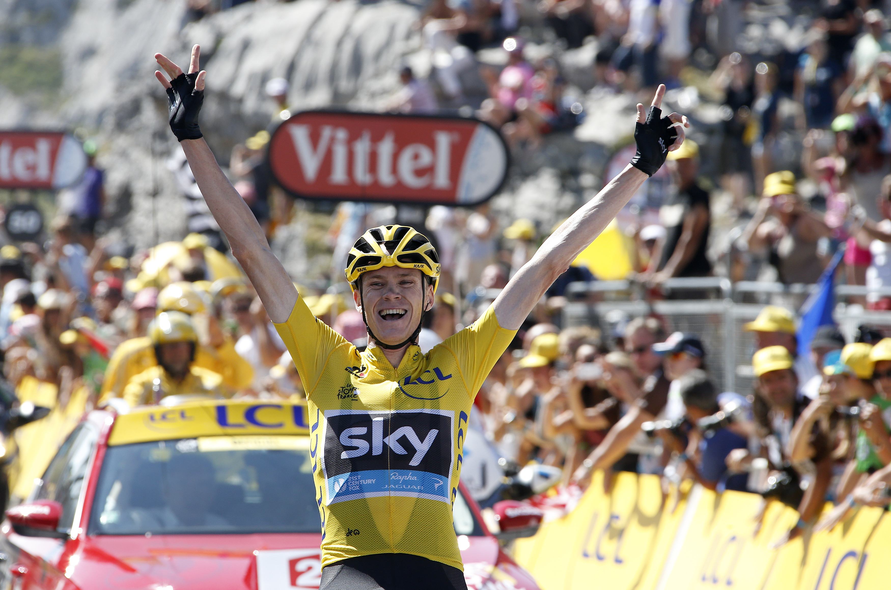 Chris Froome stormed to victory. Photo: Reuters