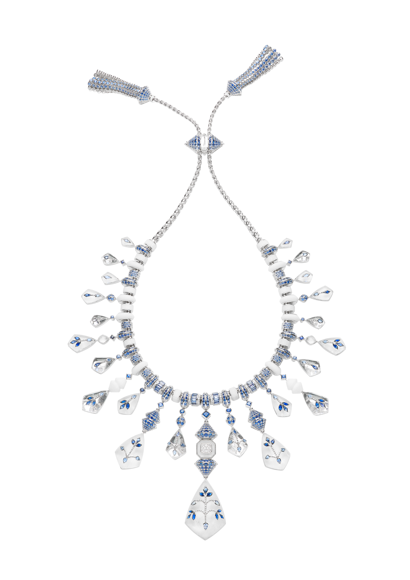 Boucheron creates stunning jewellery and timepieces, such as the Jodhpur neklace from their latest high jewellery collection