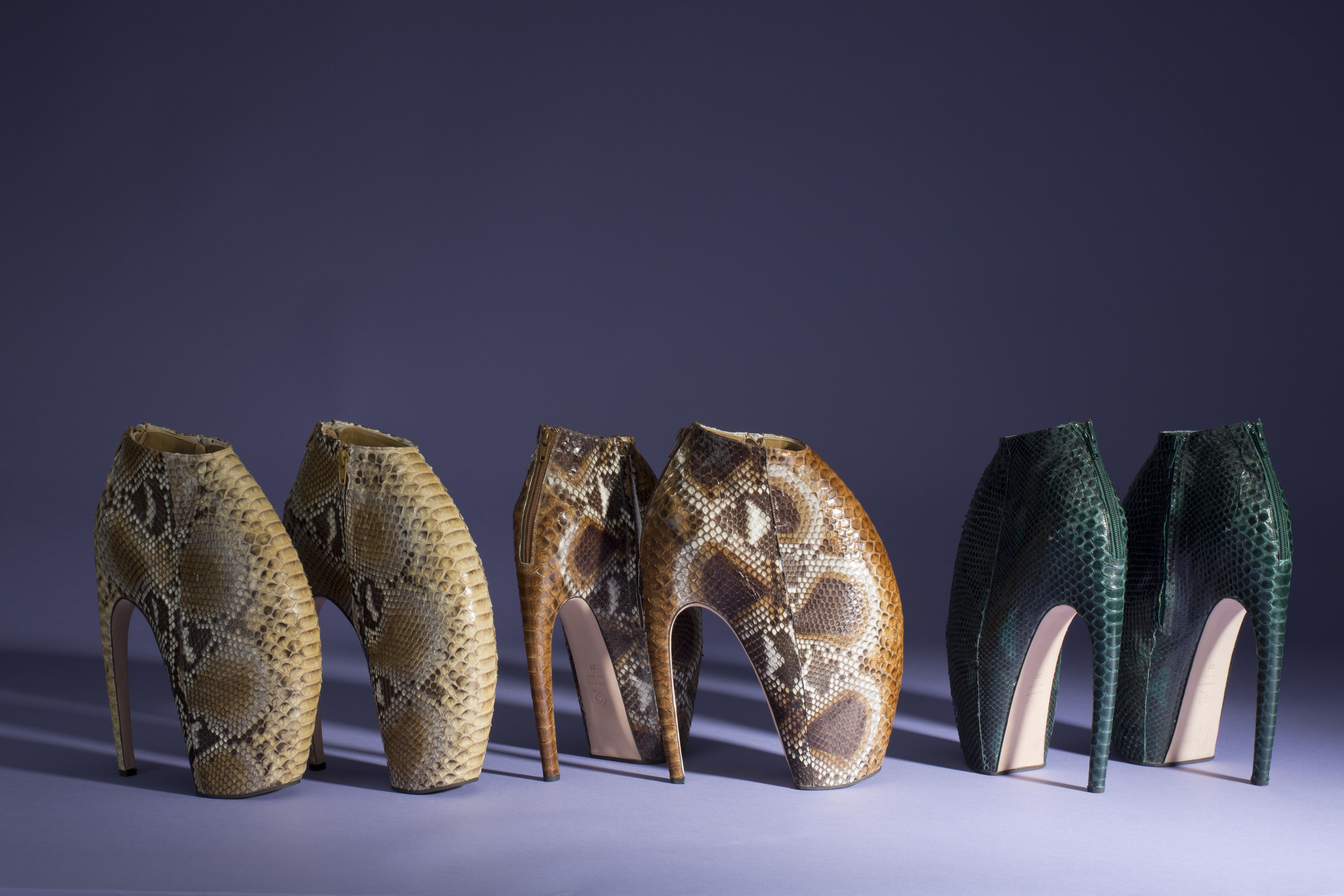 Christies to auction Alexander McQueen armadillo boots for charity