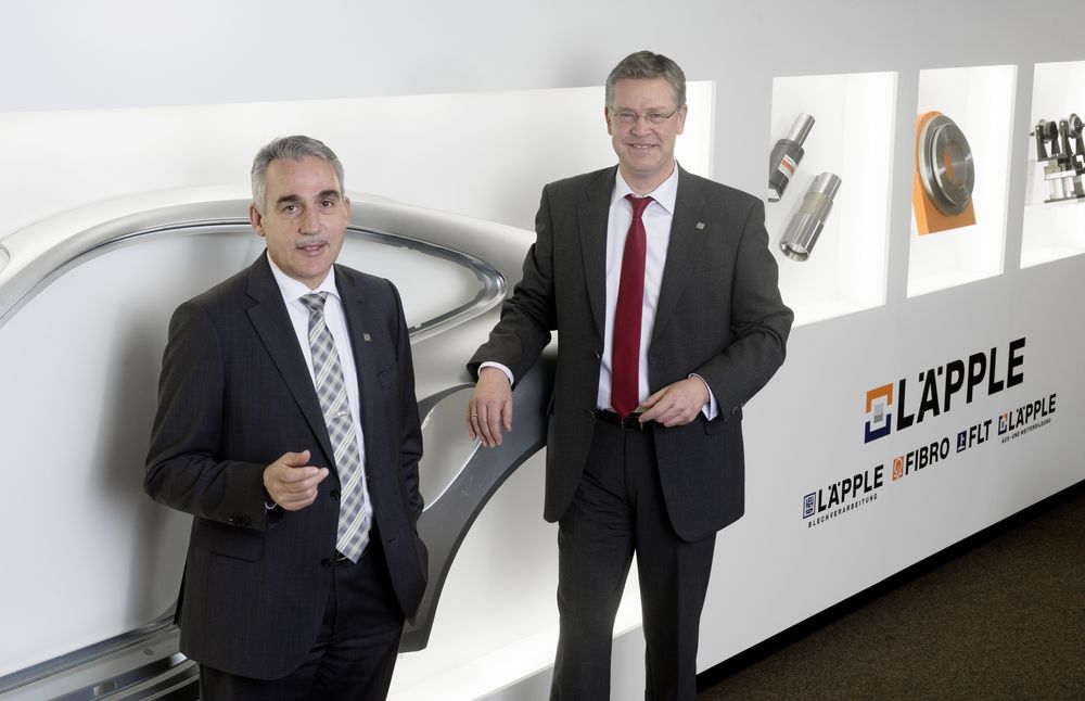 (From left): Dr Peter Spahn, president and CEO; and Siegbert Hummel, CFO