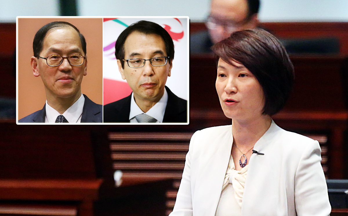 DAB leader Starry Lee urges CY Leung to pay attention to ministers’ morale after Hong Kong cabinet reshuffle