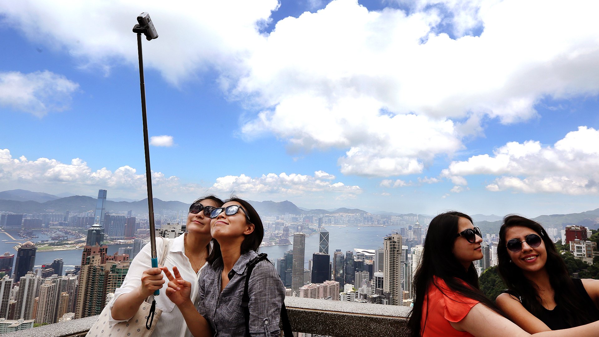 A fall in tourist numbers contributed to the downturn, respondents said. Photo: Nora Tam