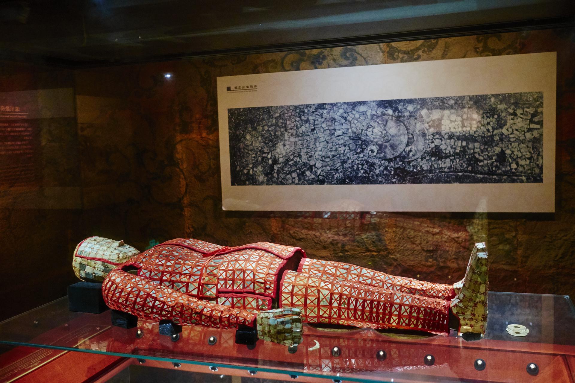 Gripping stuffA jade burial suit on display at the Museum of the Mausoleum of the Nanyue King, in Guangzhou. Photo: Corbis