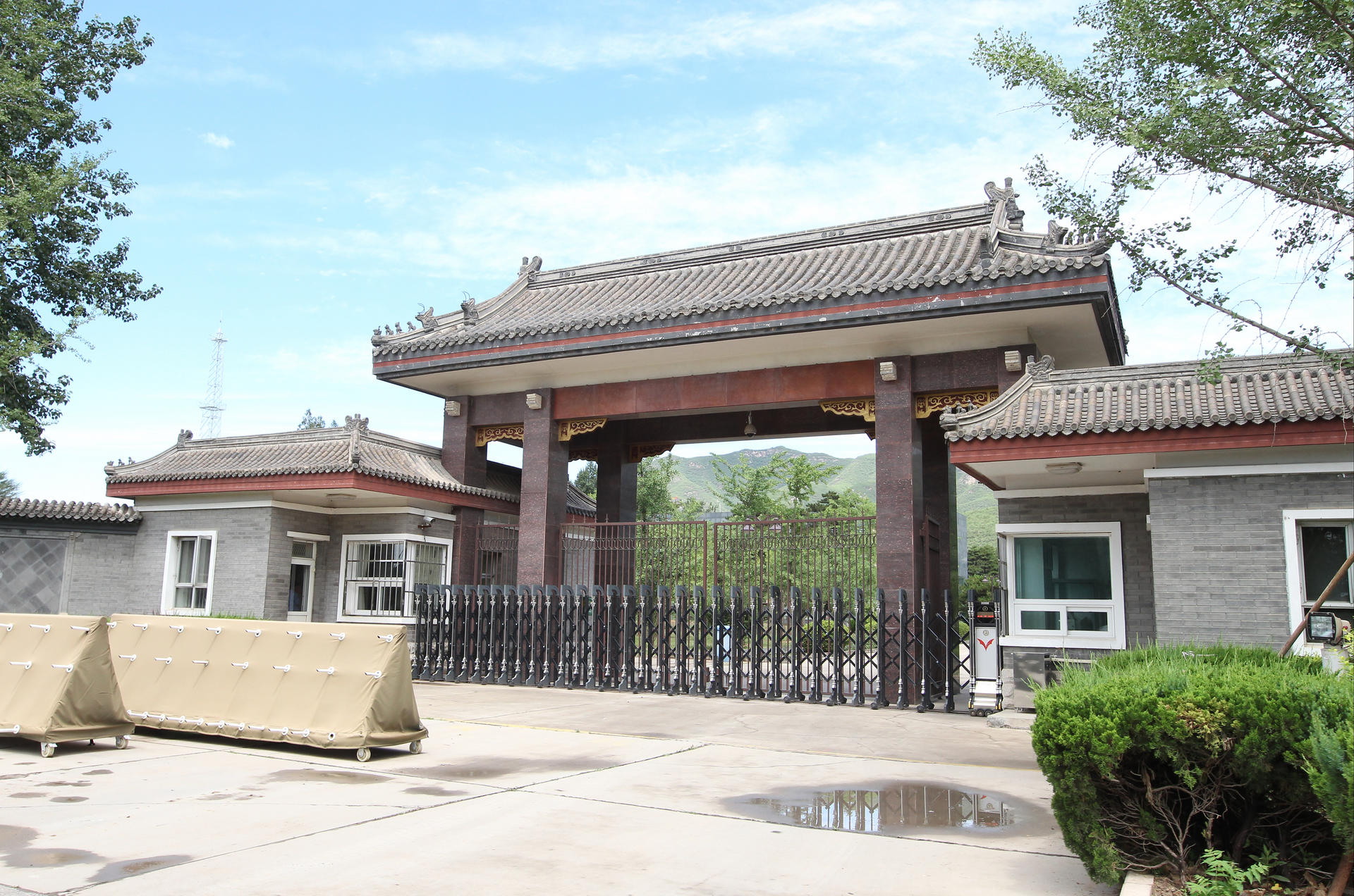 The gate of notorious Qincheng prison. Photo: Simon Song