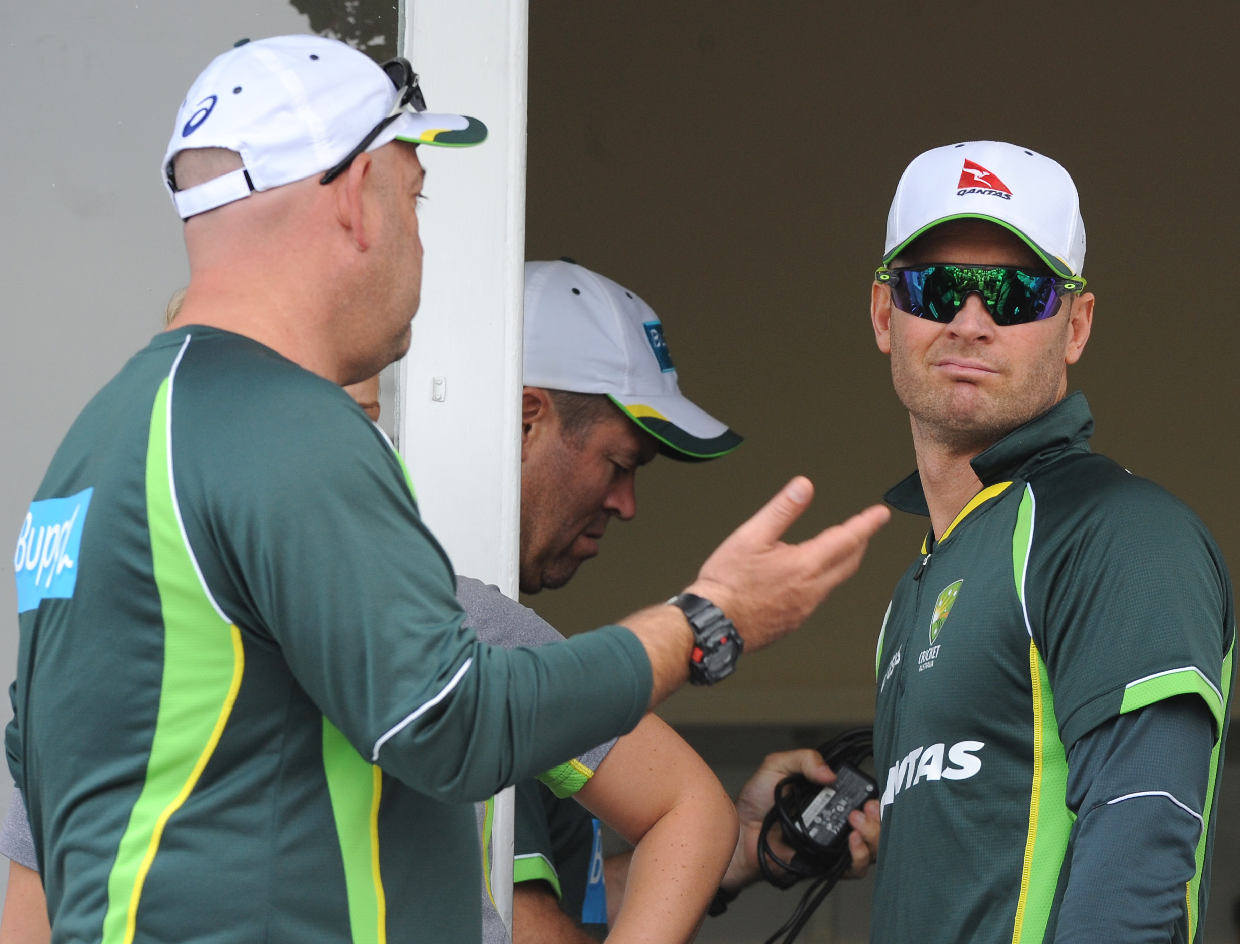 Michael Clarke denied not socialising with his teammates. Photo: AP