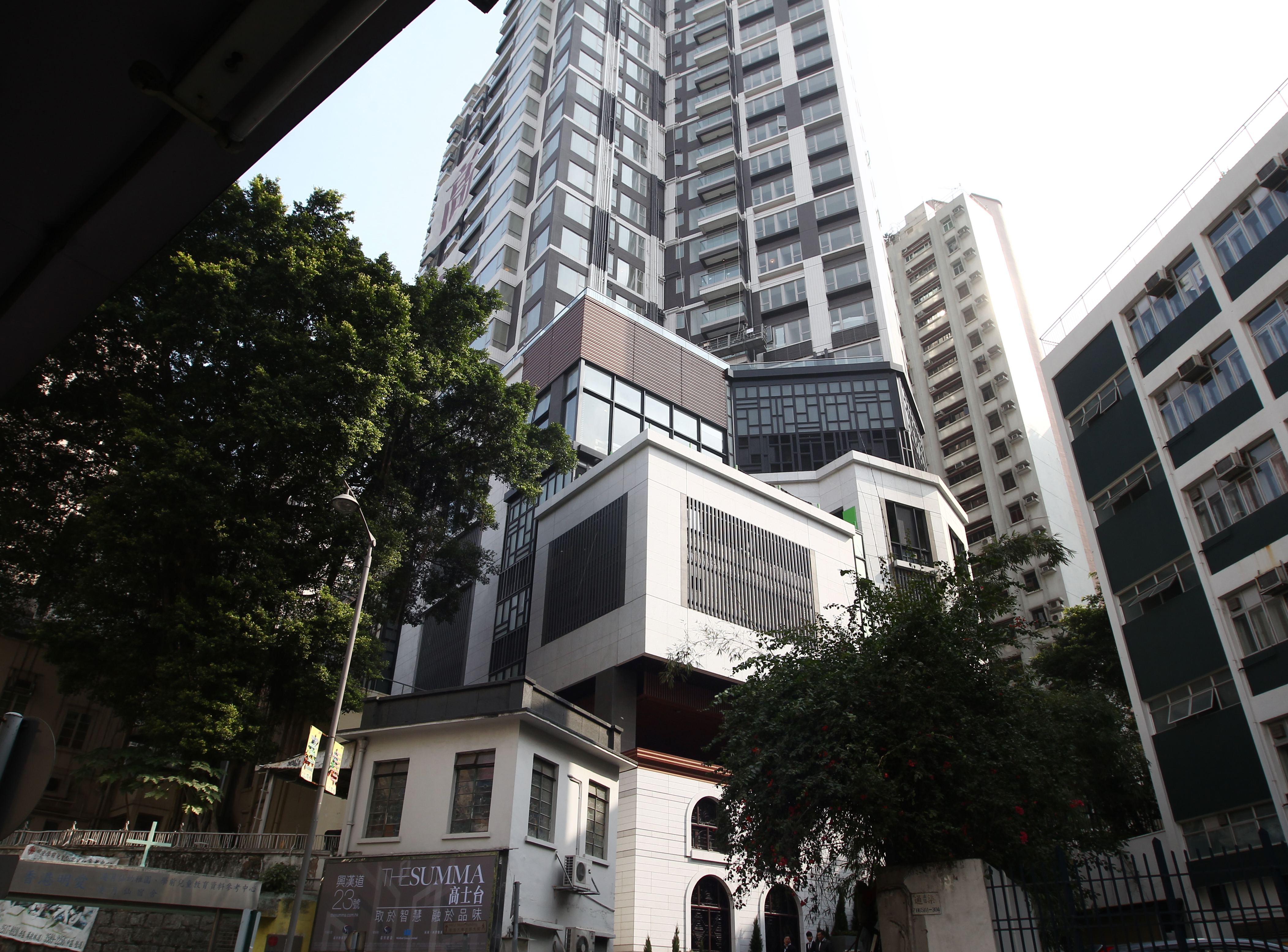  A general view of The Summa at Sai Ying Pun, one of the properties developed by Kerry Properties. Photo: Jonathan Wong