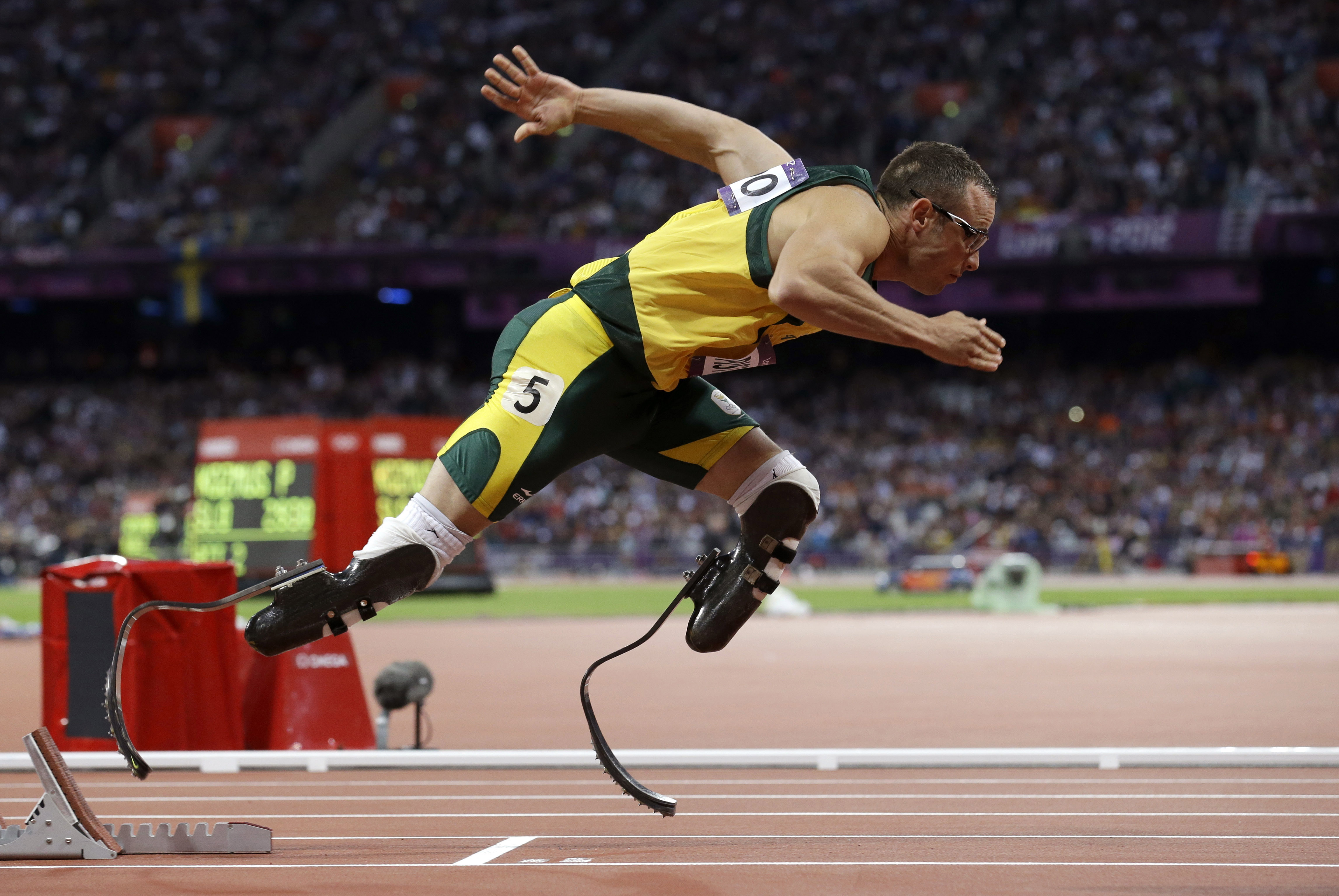 "Blade Runner" Oscar Pistorius was convicted of culpable homicide over the killing of his girlfriend. Photo: AP