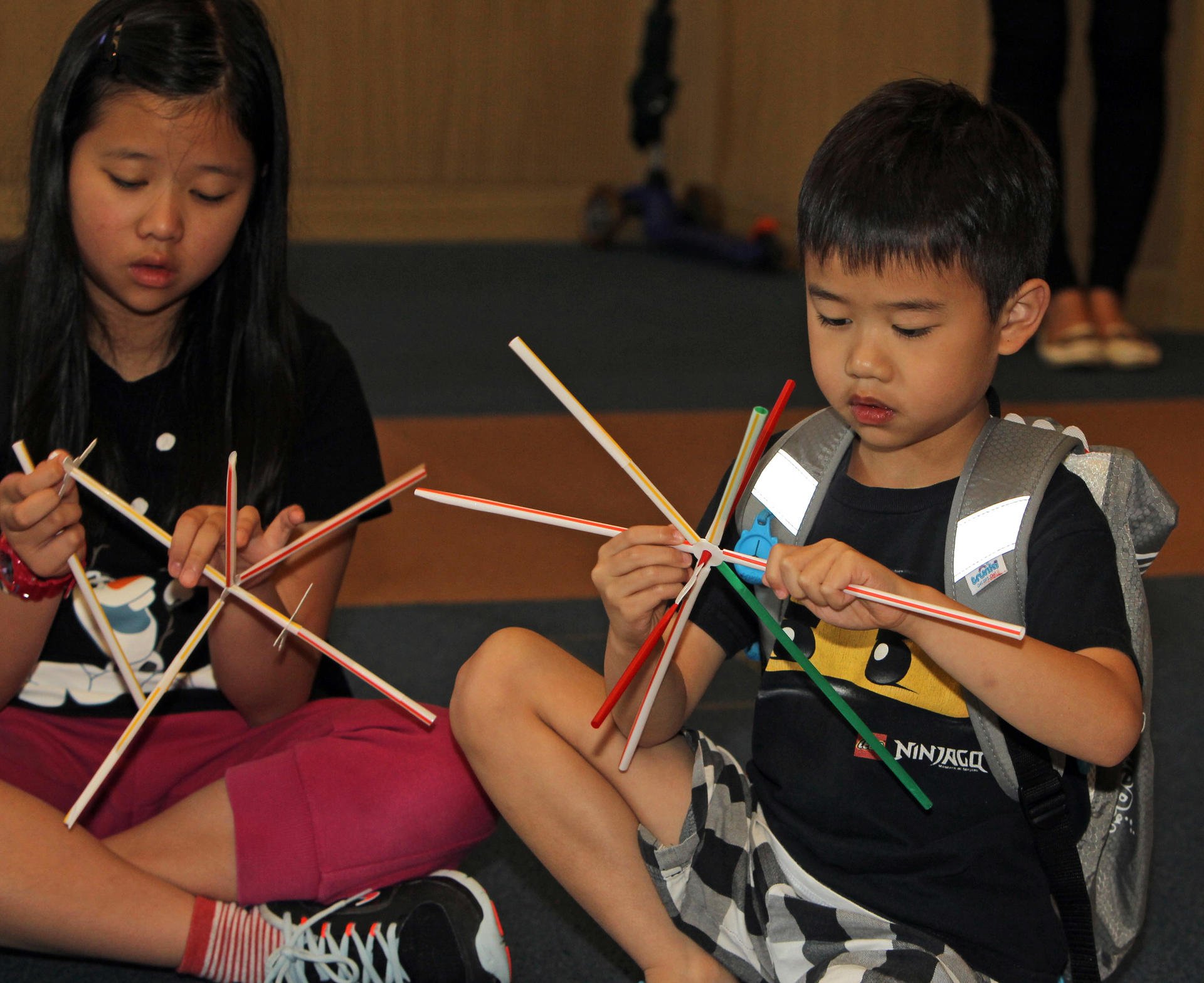 Children create their own wearable tech at MakerCamp in Pok Fu Lam. Photos: Franke Tsang
