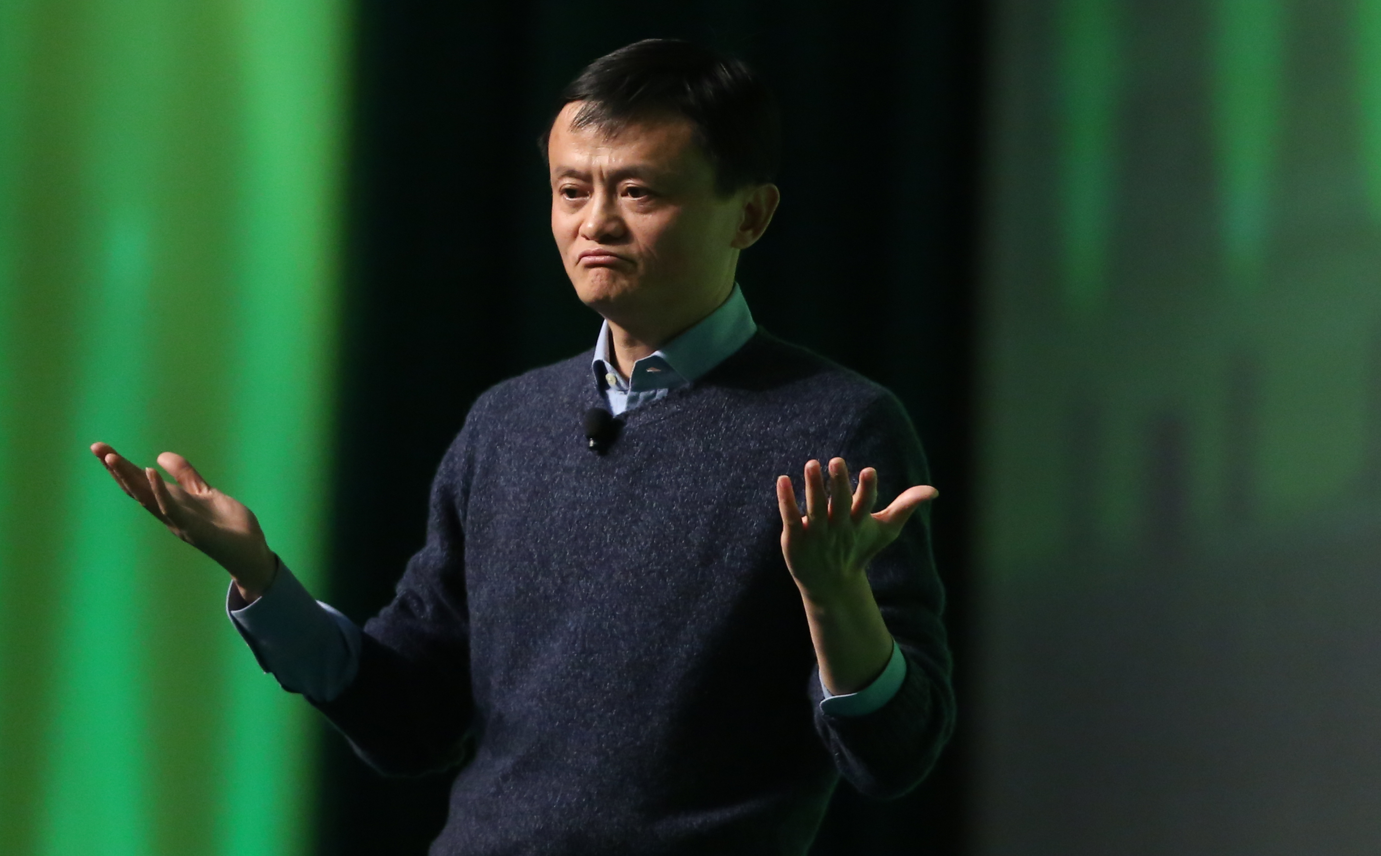 Jack Ma Yun previously announced a buyback of Alibaba shares. Photo: Sam Tsang