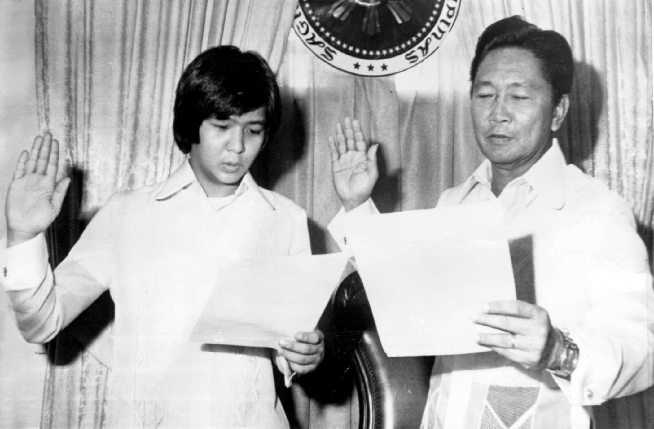 Roque defends Bongbong Marcos: 'He was only 15 years old in 1972