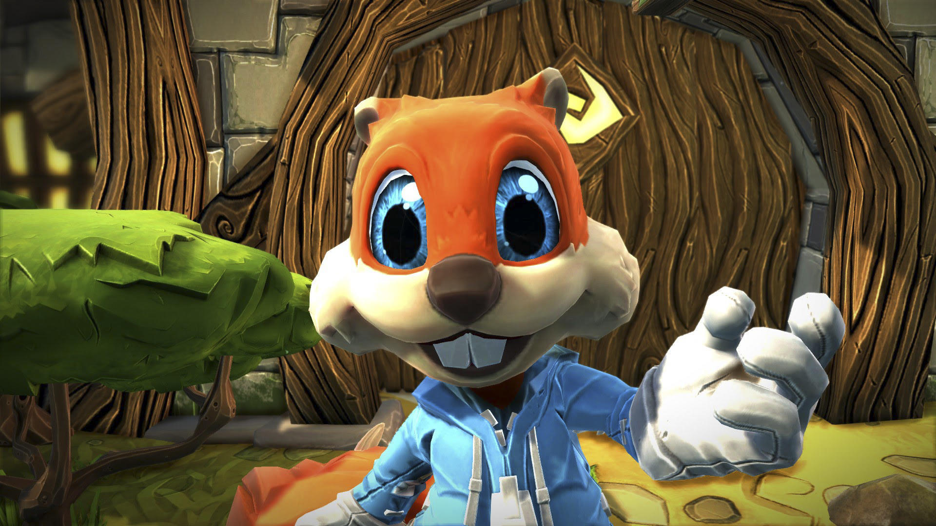 A still fromConker's Bad Fur Day.