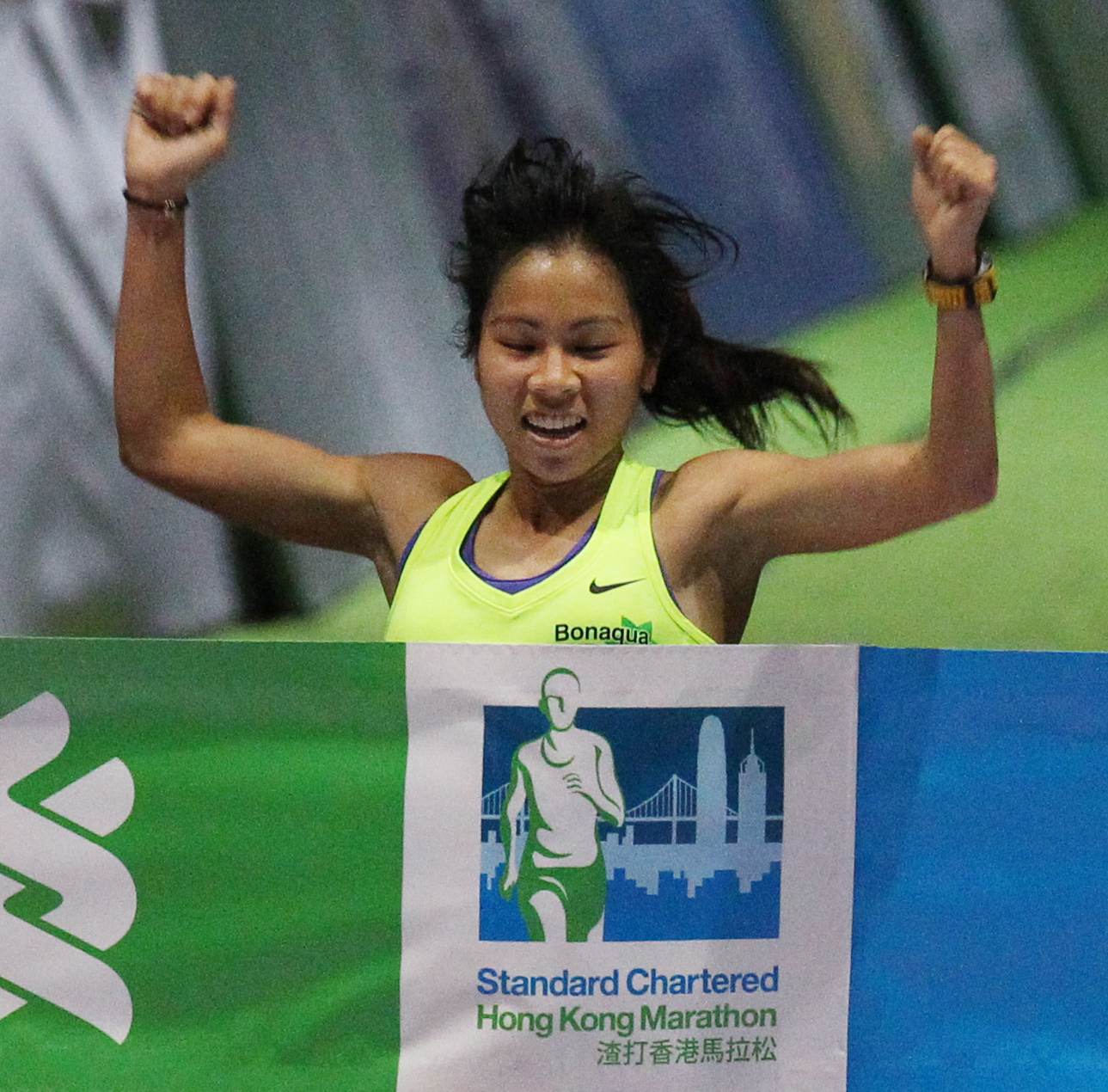 Christy Yiu has stepped up to longer distances, including the marathon, since dominating 10km races. Photo: Nora Tam
