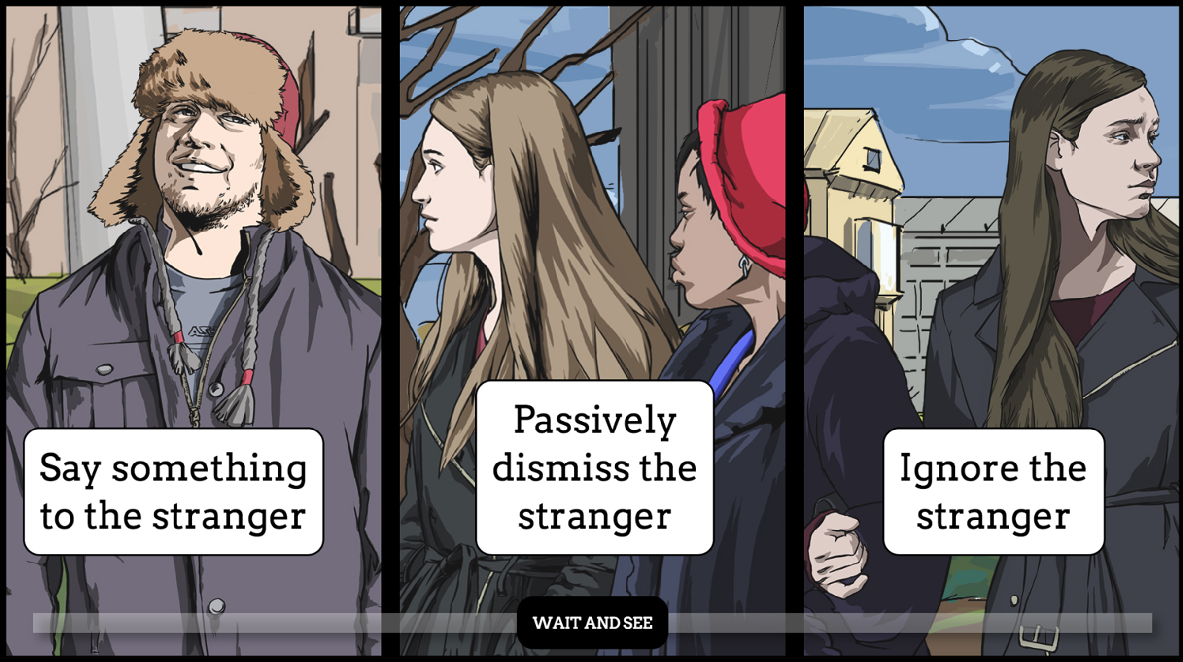 A scene from Decisions That Matter.