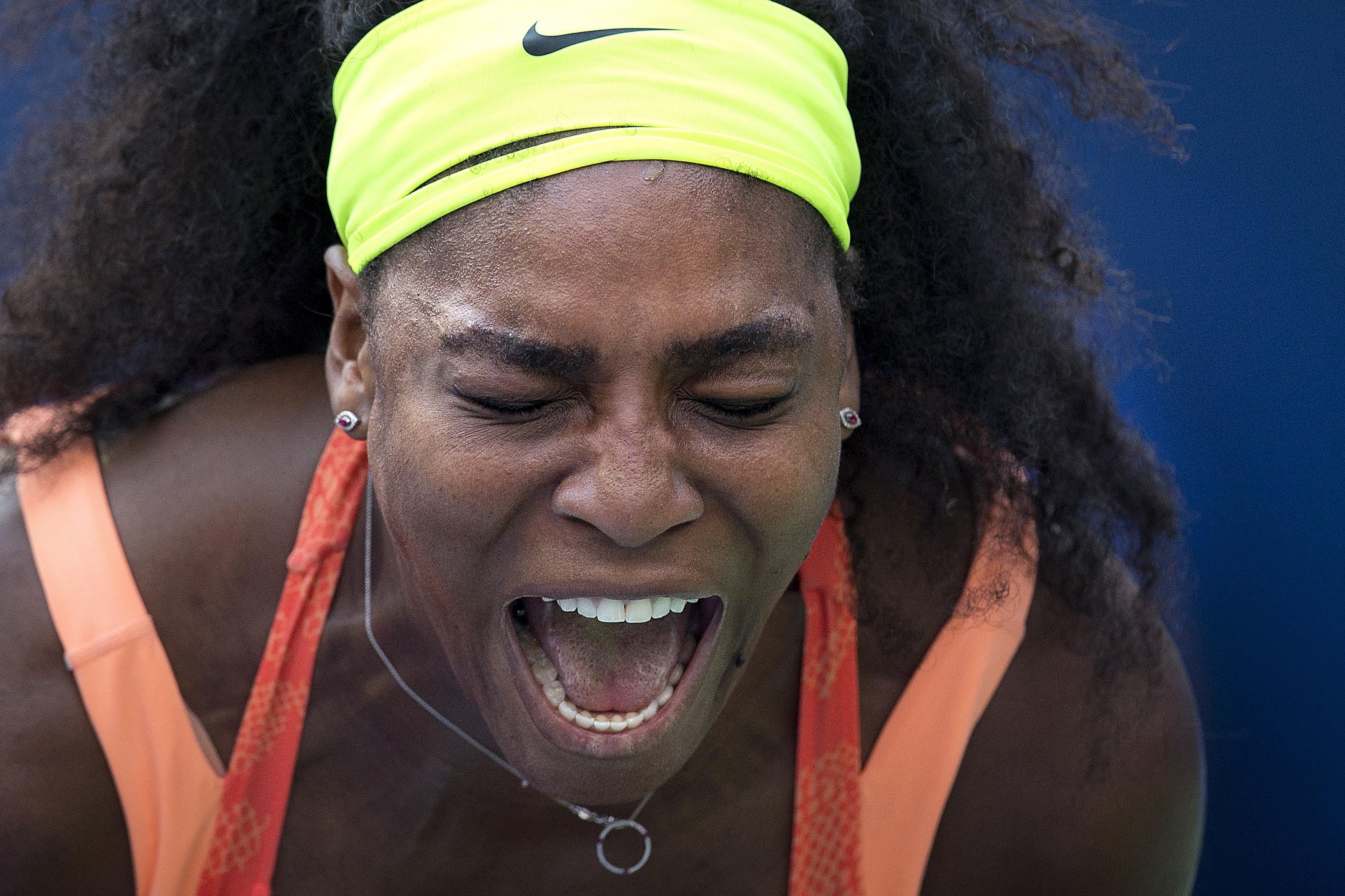 Serena Williams was forced to battle her way into round three at Flushing Meadows. Photo: Reuters