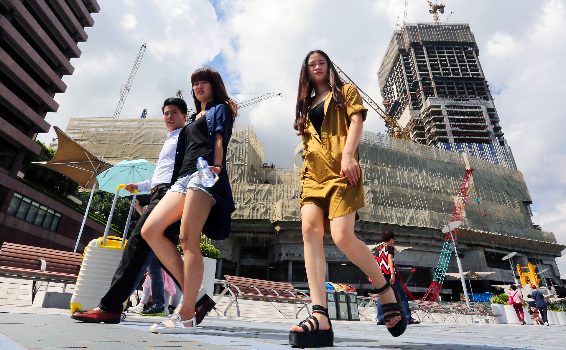 The renovation work to revamp Tsim Sha Tsui's Avenue of Stars will begin next month. Photo: Edward Wong