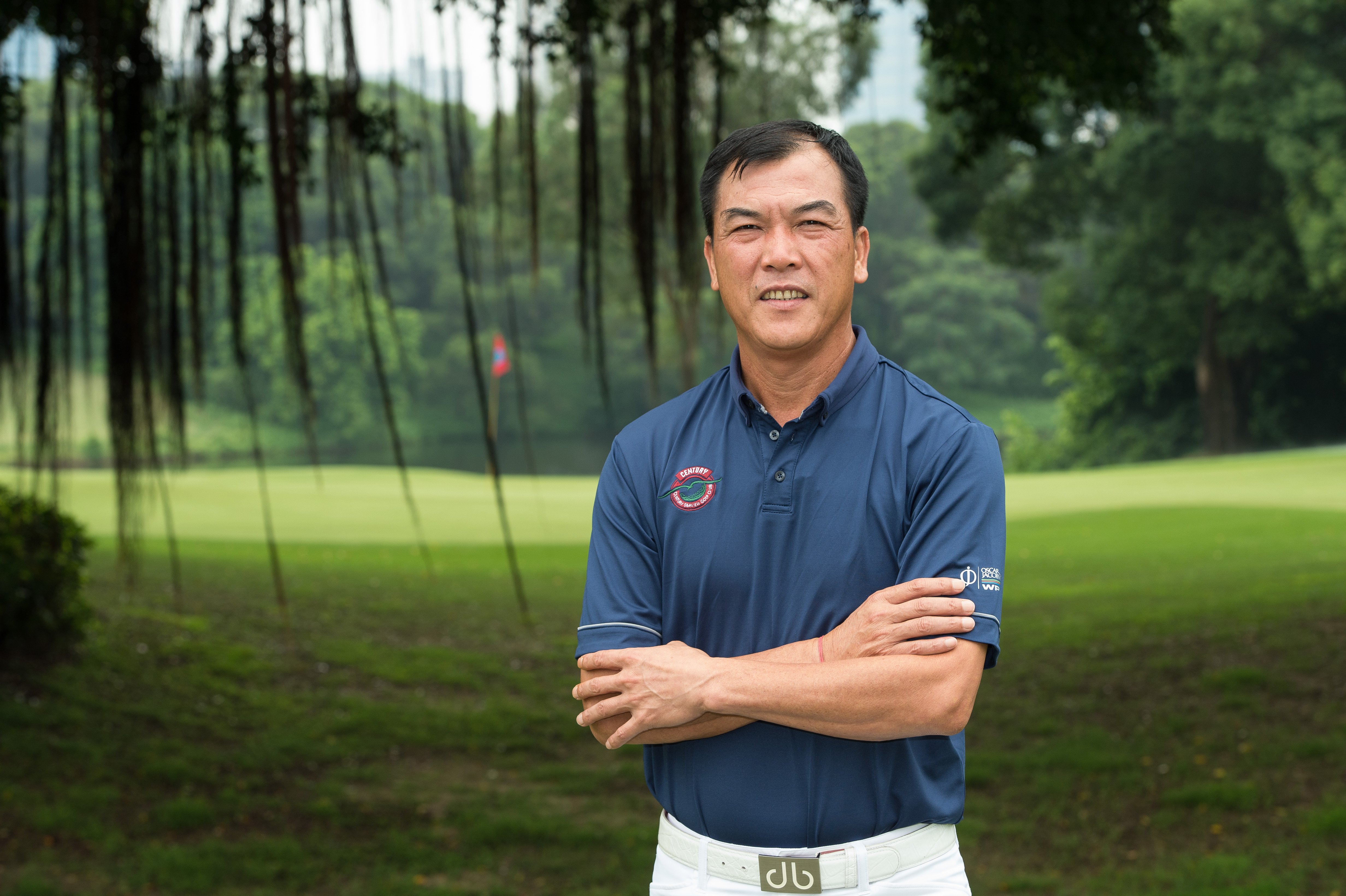 China's Zhang Lianwei has reignited his career by playing on the European Senior Tour. Photo: Richard Castka